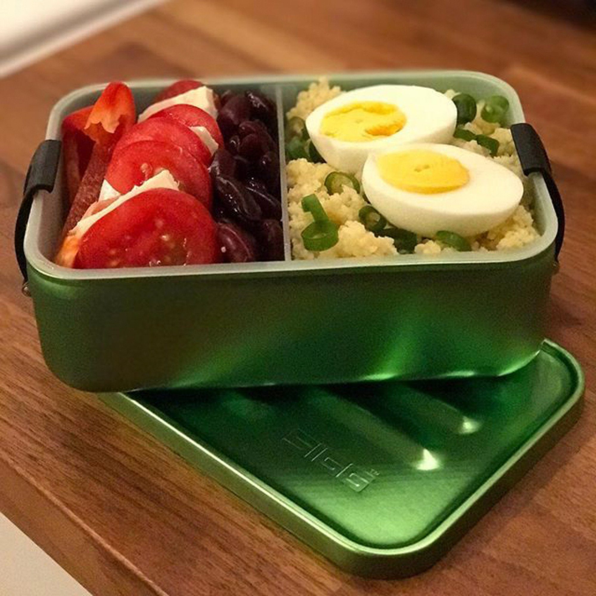 S, SIGG Sigg Box grün Geschirr-Set Plus Metal Lunch-Box