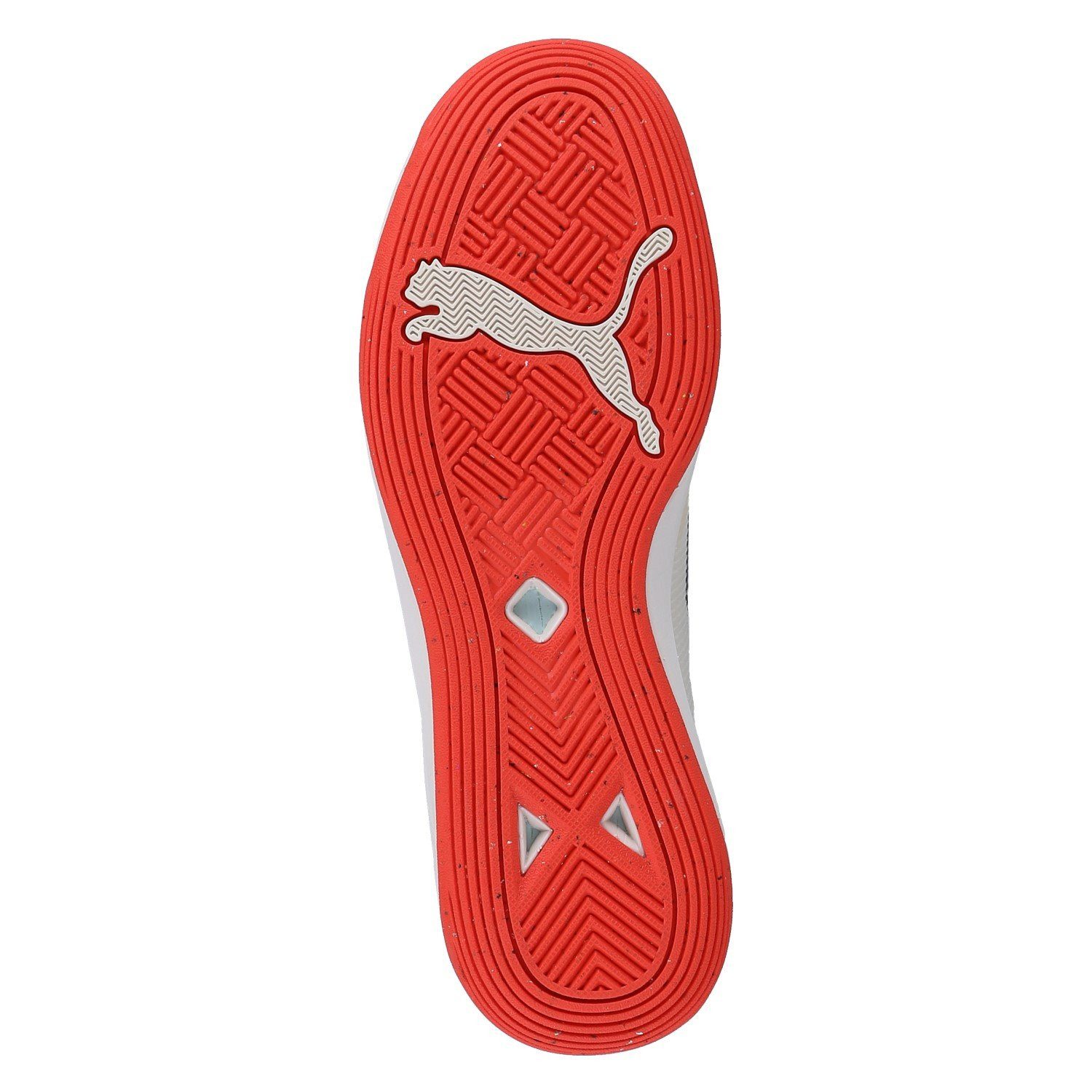 PUMA Hallen-Indoorschuhe Accelerate Turbo Nitro II RE beigeweiss Herren Badmintonschuh – Bild 2 von 3