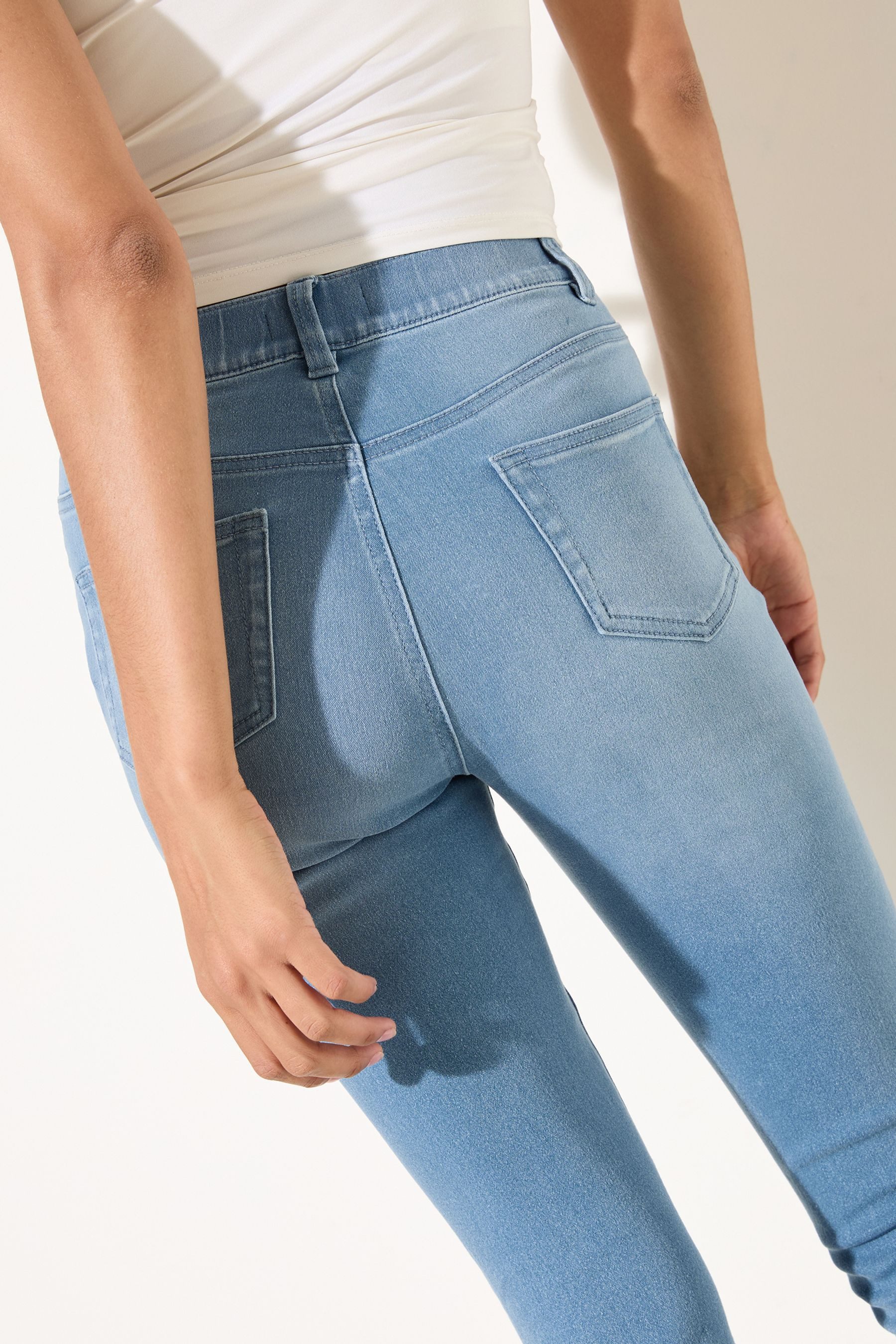 Friends Like These Jeansjeggings Friends Like These Denim-Jeggings, Kurzgröße (1-tlg)
