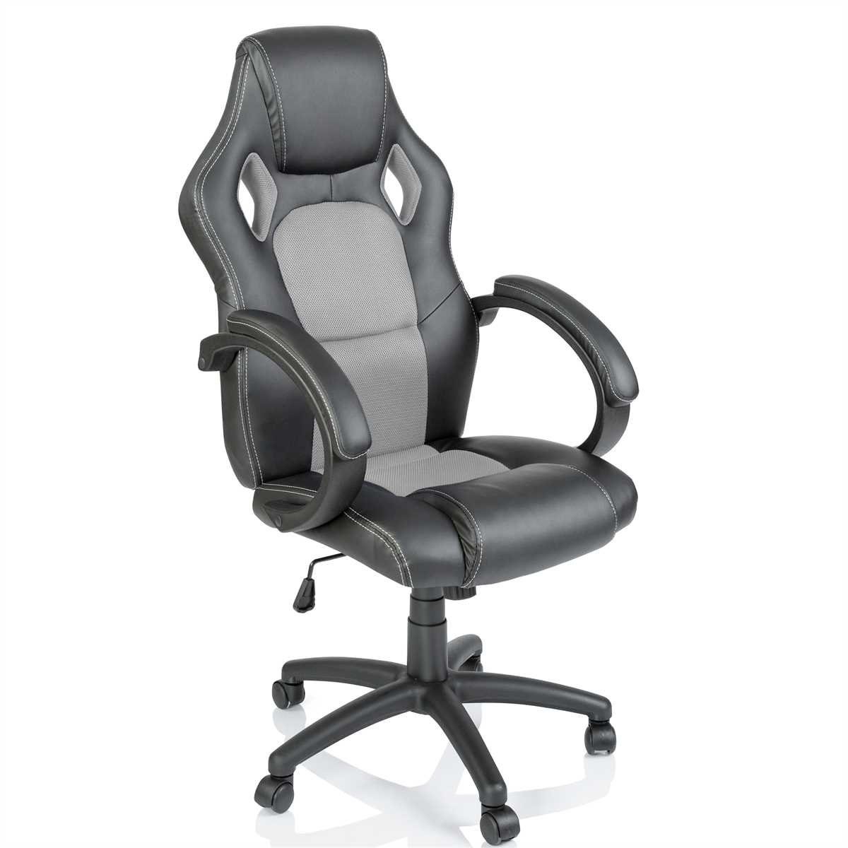 TRESKO Drehstuhl Racing Chefsessel Bürostuhl, Schreibtischstuhl, günstig online kaufen