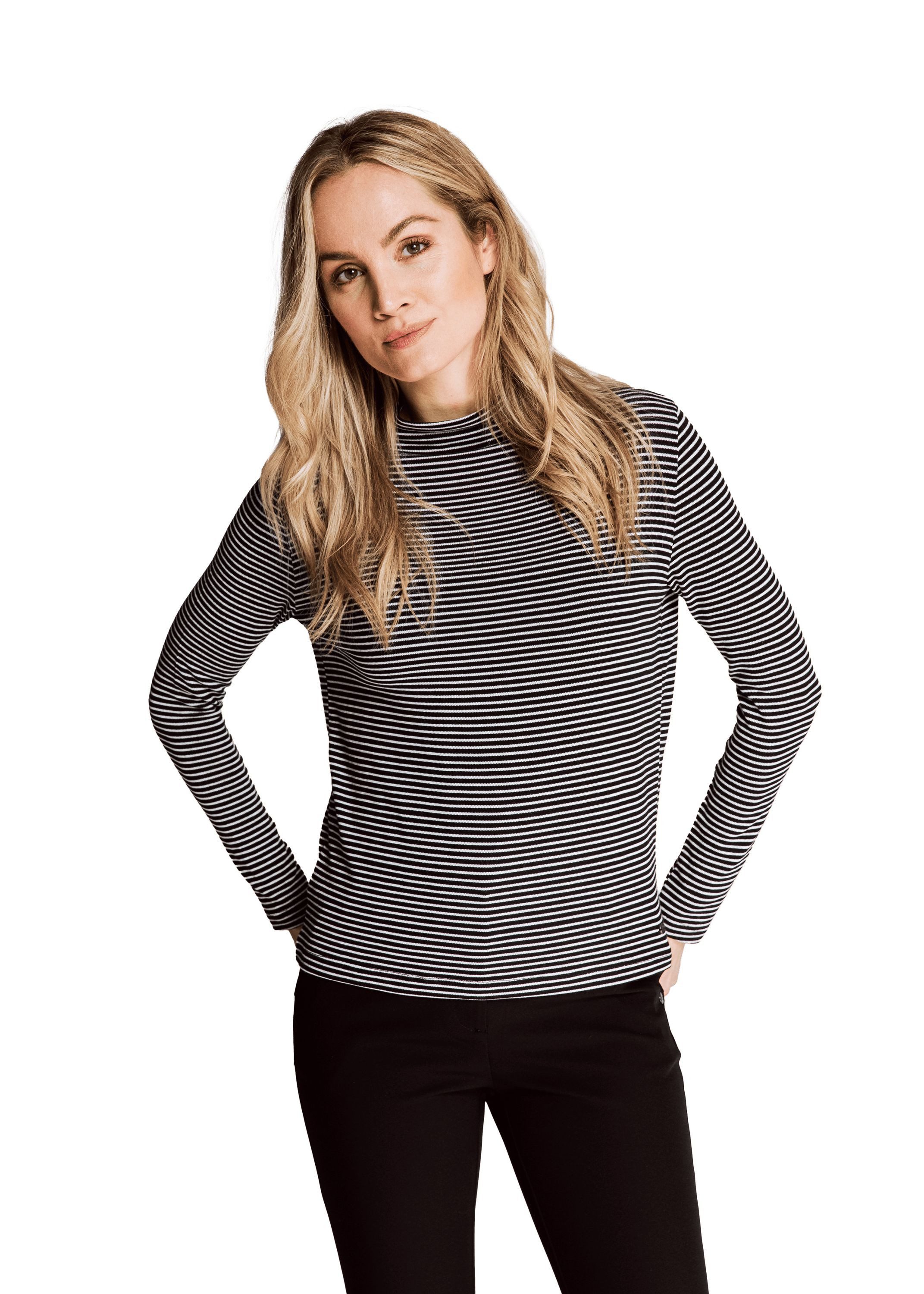 Zhrill Sweatshirt ABIGAIL Sweatshirt Schwarz (0-tlg) günstig online kaufen
