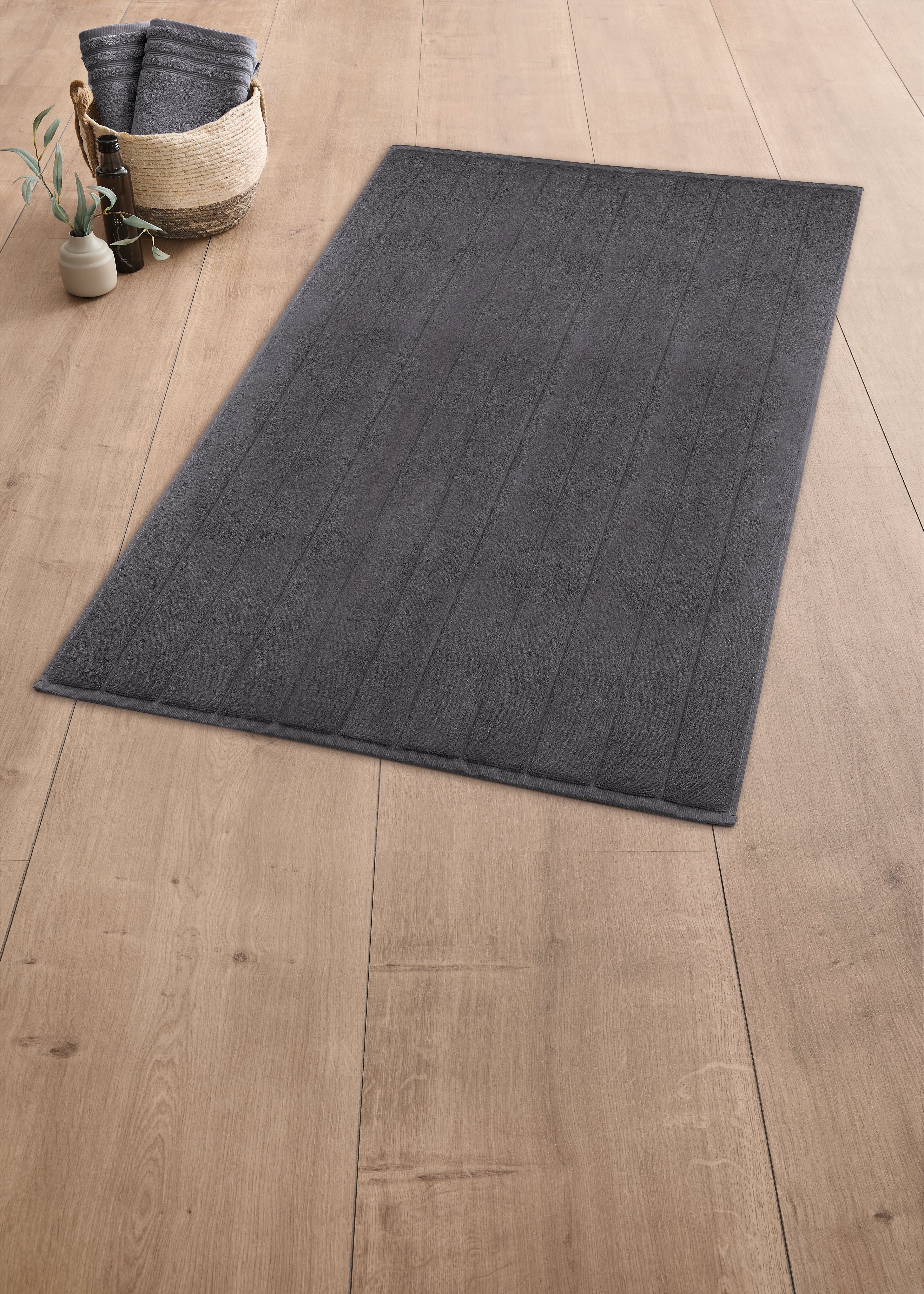 Kleine Wolke Badematte Strada, Höhe 30 mm, beidseitig nutzbar, fußbodenheiz günstig online kaufen