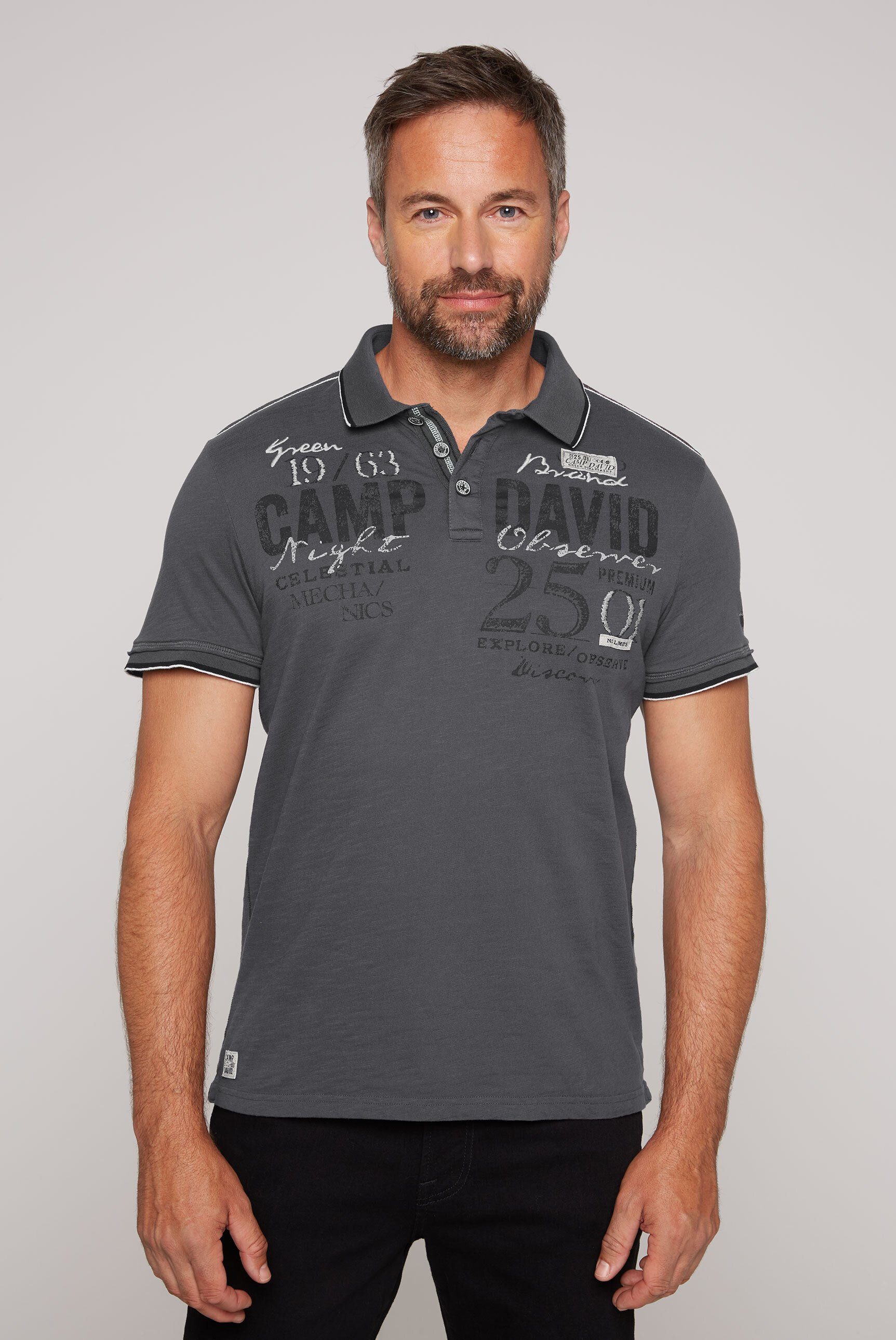 CAMP DAVID Poloshirt aus Bio-Baumwolle | Poloshirts