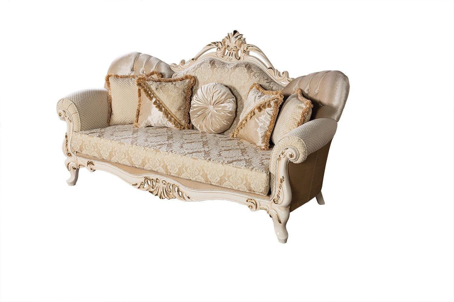 Sofagarnitur Textil Couch Sofa Sofa, Neu Sitzer JVmoebel Garnituren 3+1