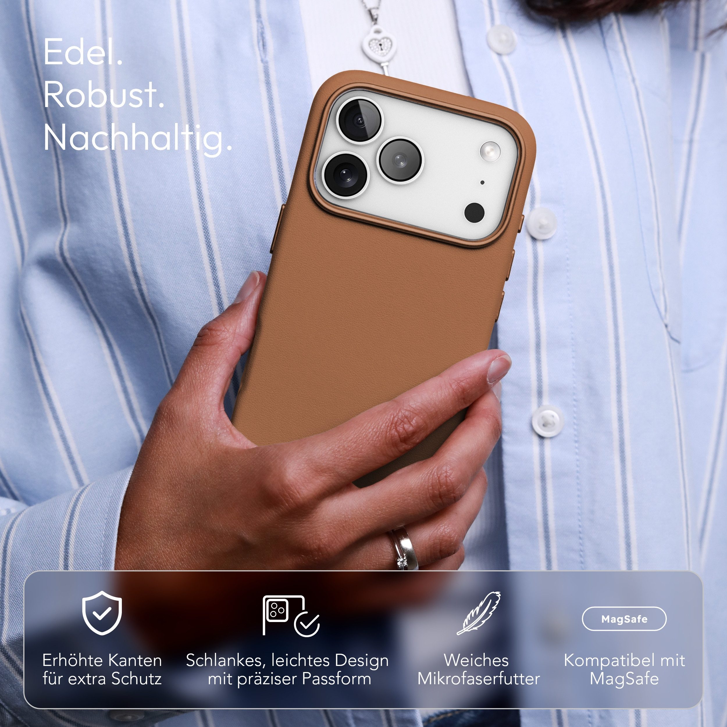 VONMÄHLEN Handyhülle Like Leather Case