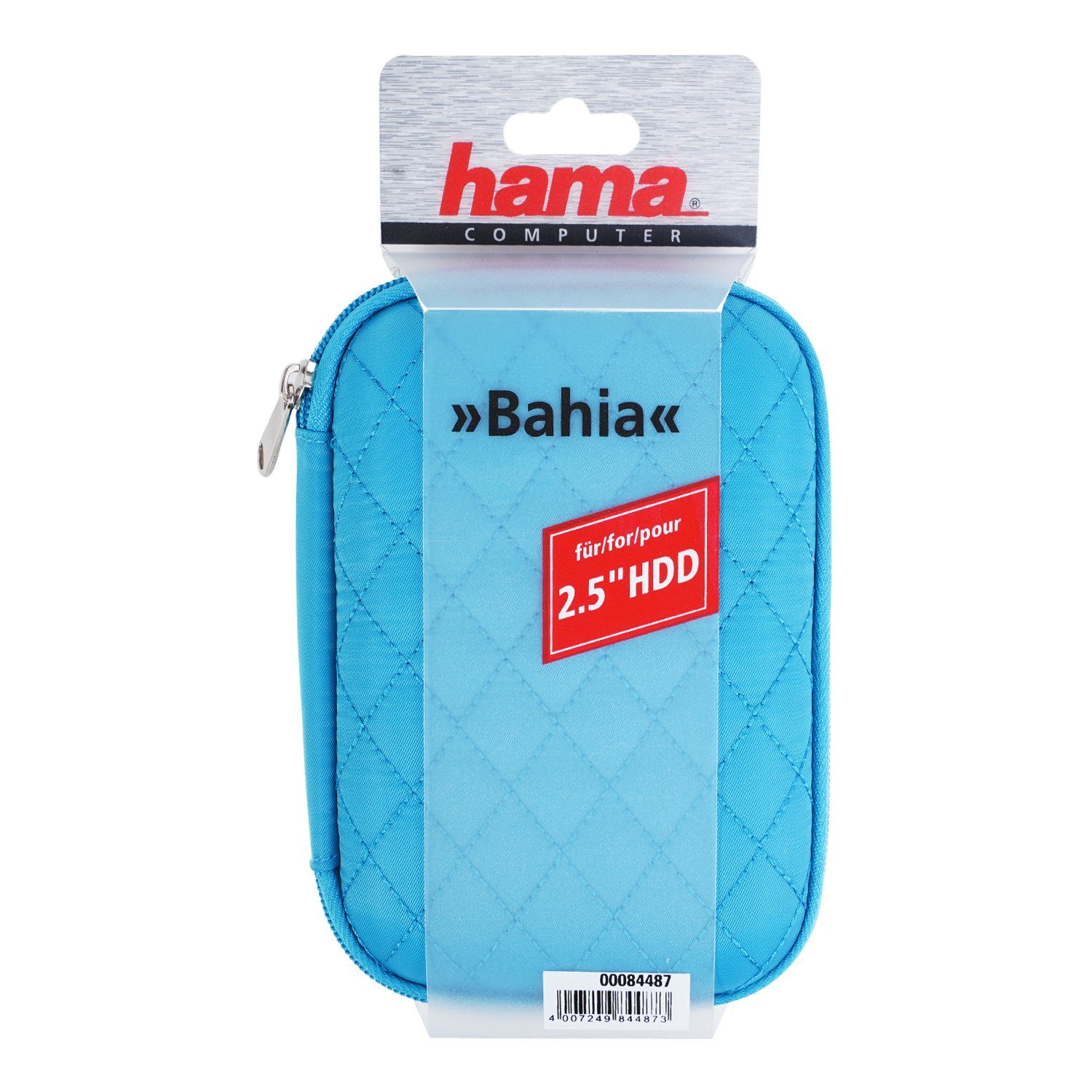 HDD Festplatte Bahia HDD Blau, Hama Festplatten-Tasche Tasche 2,5\