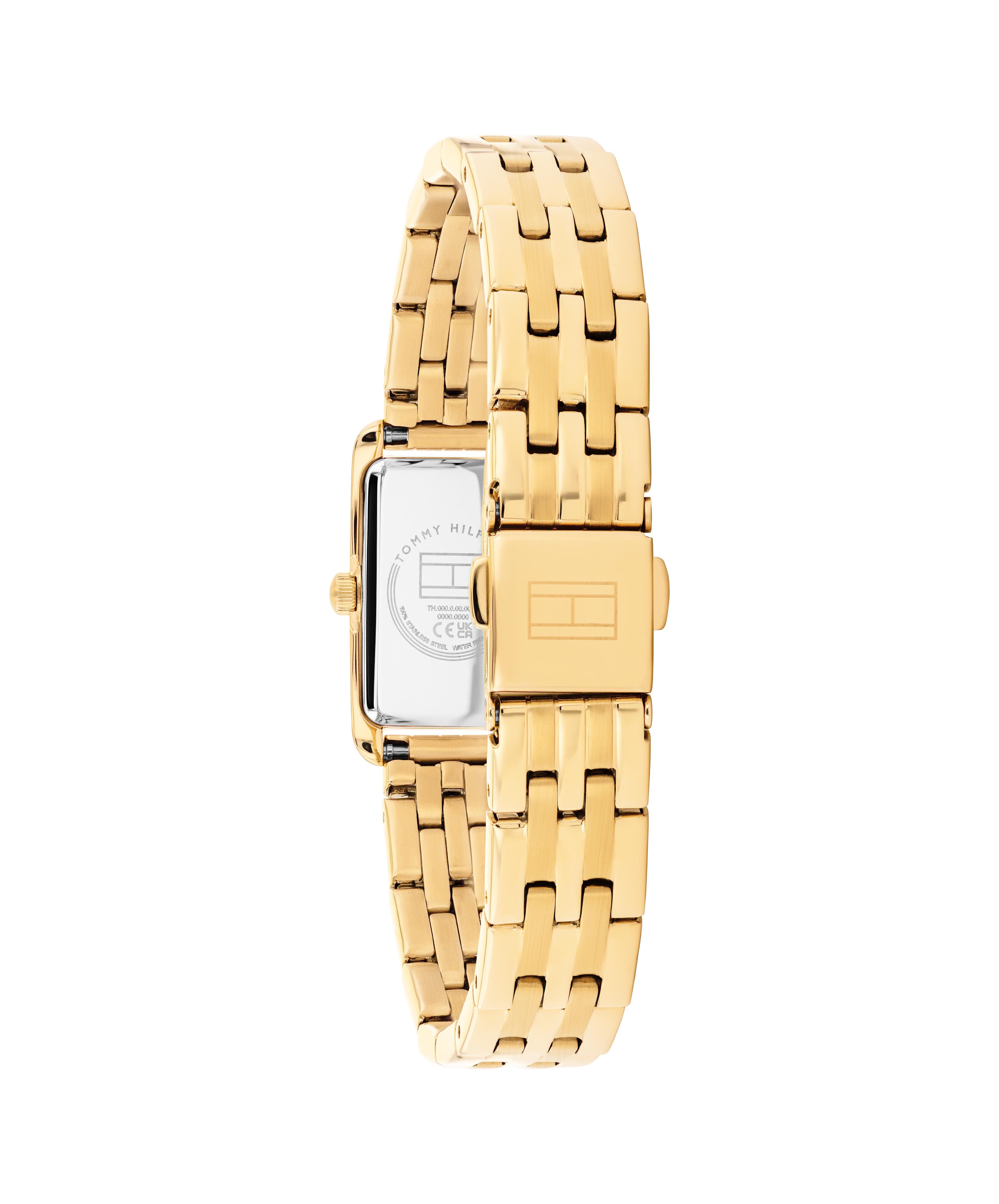 Tommy Hilfiger Quarzuhr MADISON 1782863, Armbanduhr, Damenuhr, Edelstahlarmband, analog