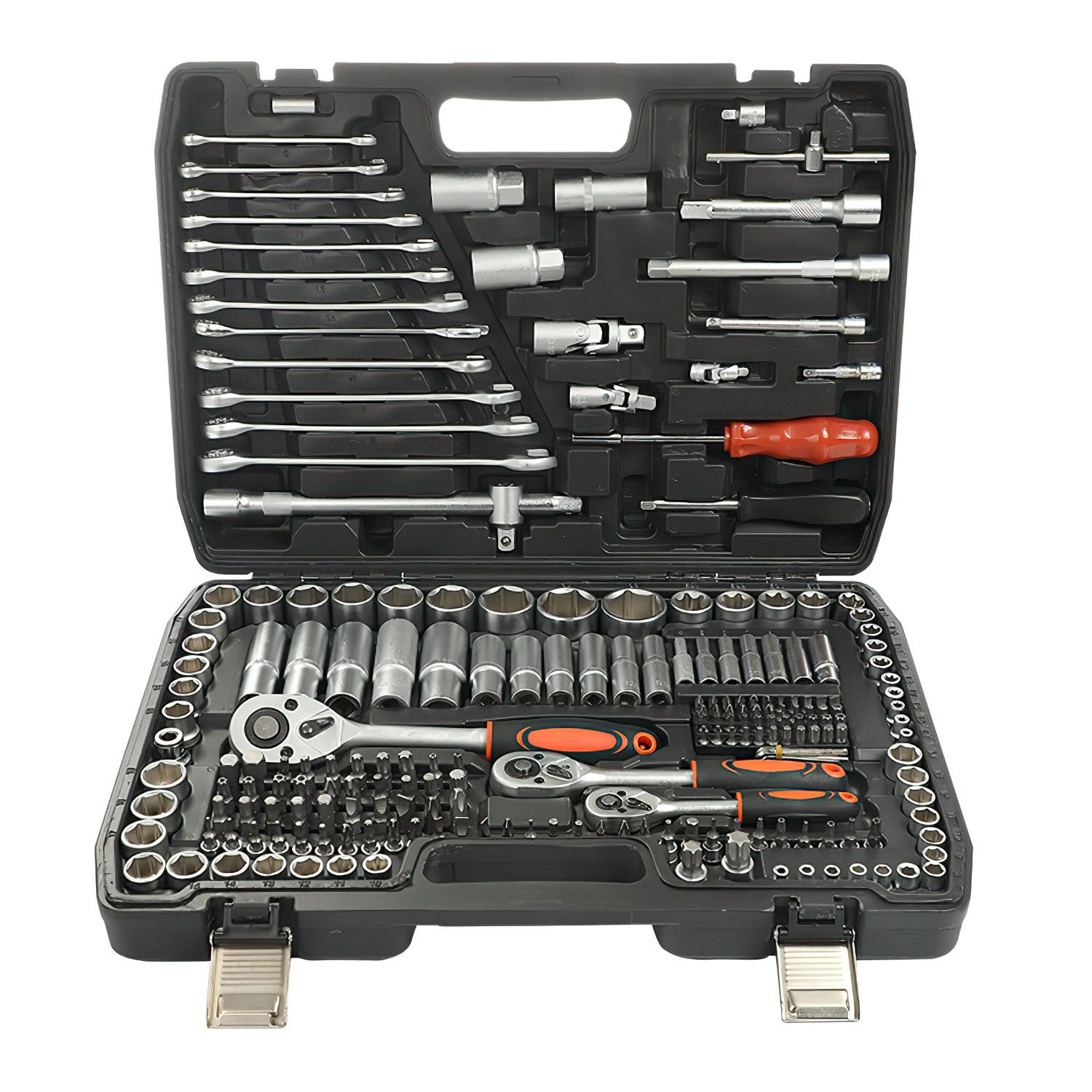 Steckschlüssel 216-teiliges Steckschlüssel Set Tool Set Werkzeug-Set Steckschlüssel