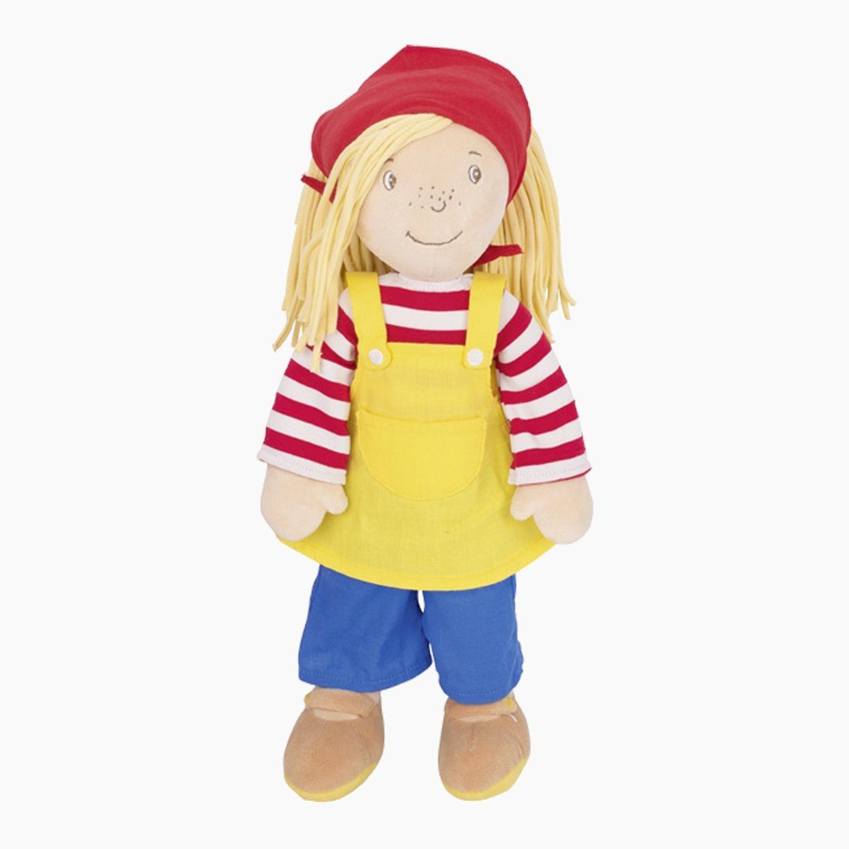 goki Stoffpuppe Peggy Diggledey groß (Packung, 1-tlg), hochwertige Puppe aus Textil ist eine tolle Spielgefährtin