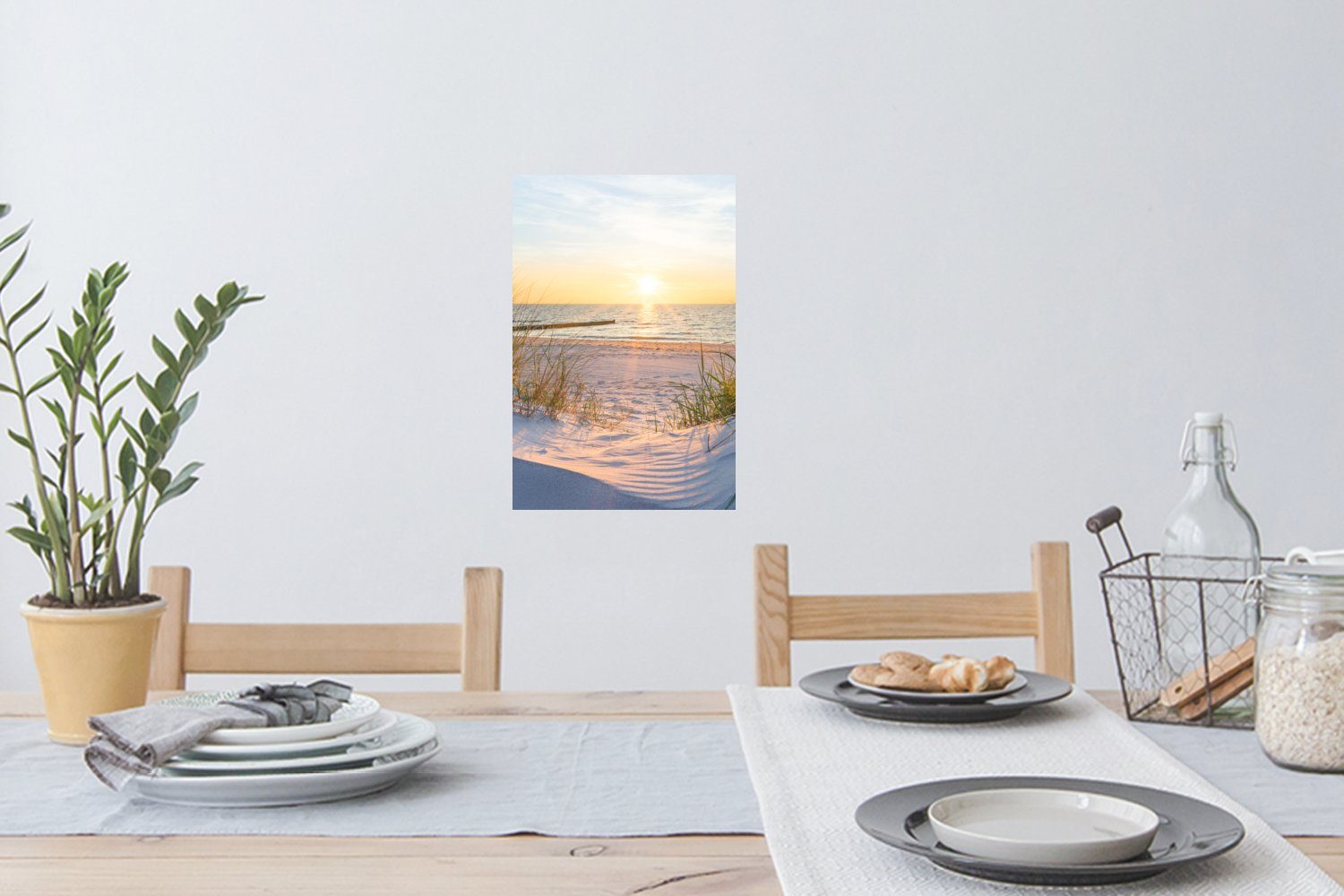 MuchoWow Wandsticker Strand - Sonne - günstig online kaufen