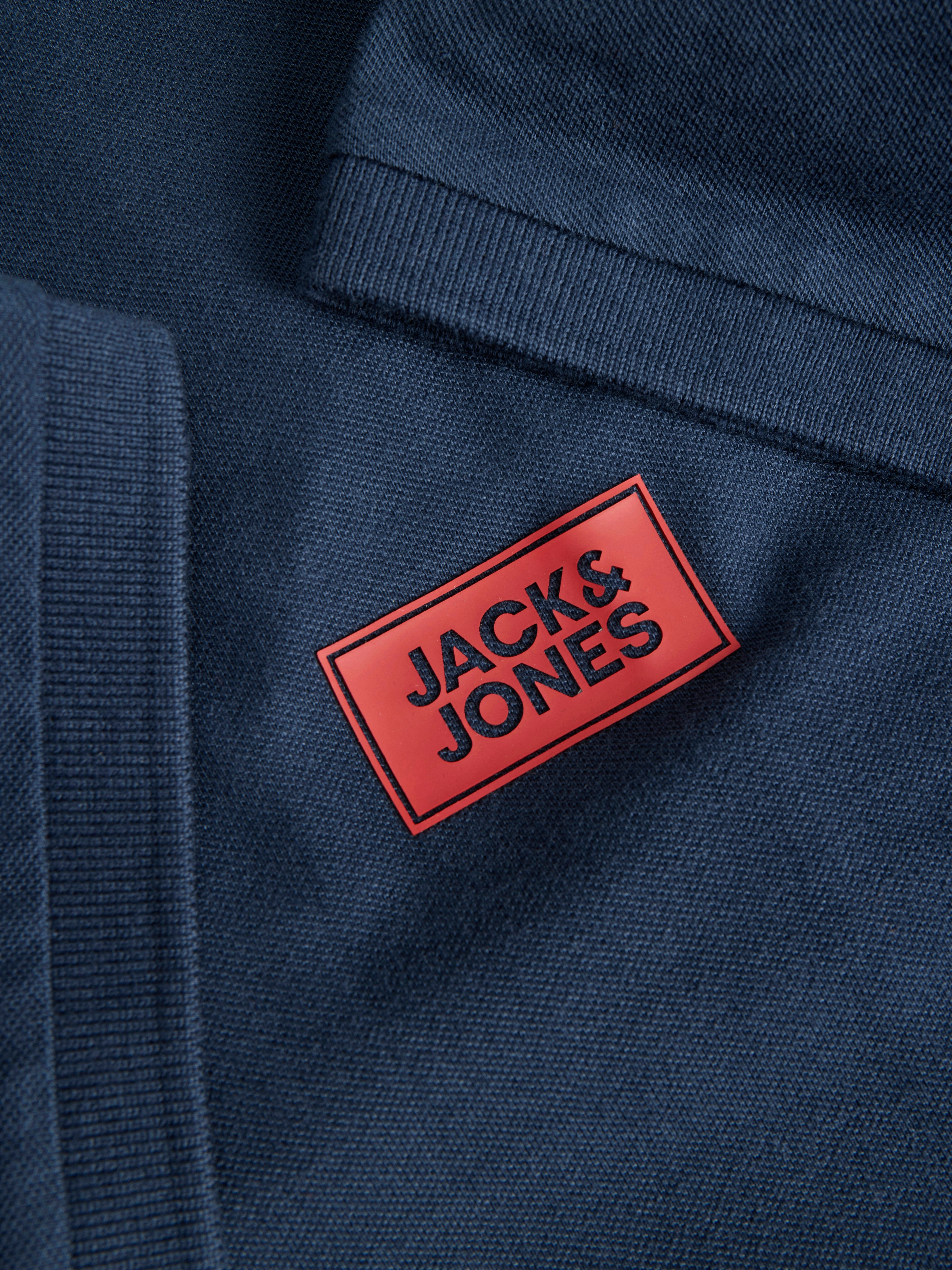 Jack & Jones Poloshirt JJRUSH POLO SS Baumwolle, regular fit – Bild 3 von 4