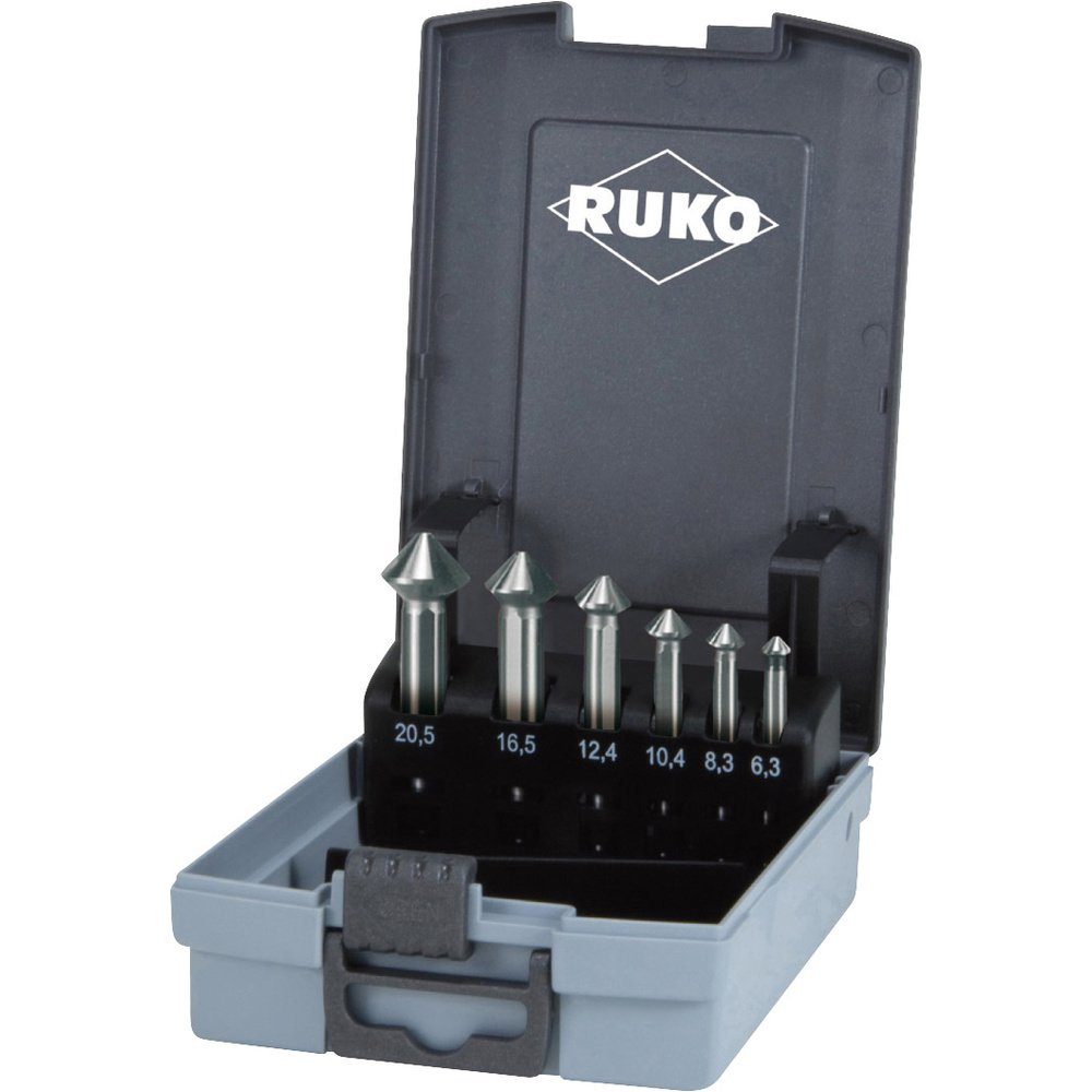 Ruko Senkbohrer RUKO ULTIMATECUT 102790RO Kegelsenker-Set 6teilig 6.3 mm, 8.3 mm, 10.