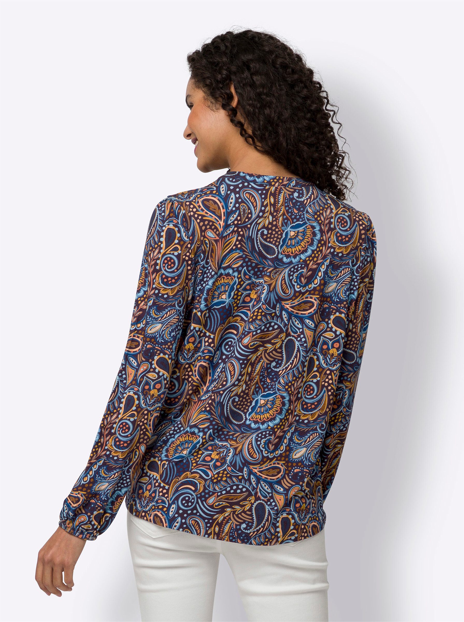 heine Klassische Bluse Druckbluse günstig online kaufen