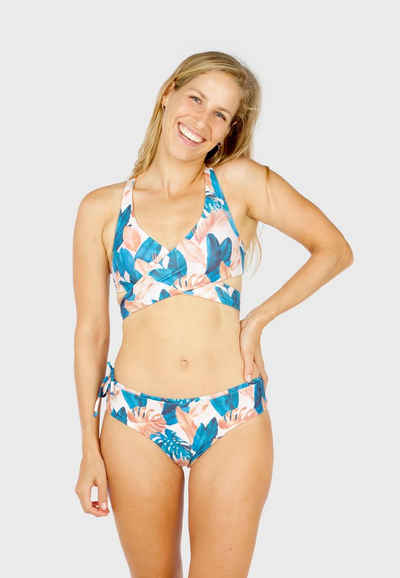 Zealous Balconette-Bikini »Riptide Wrap Surf« mit tropischem Print