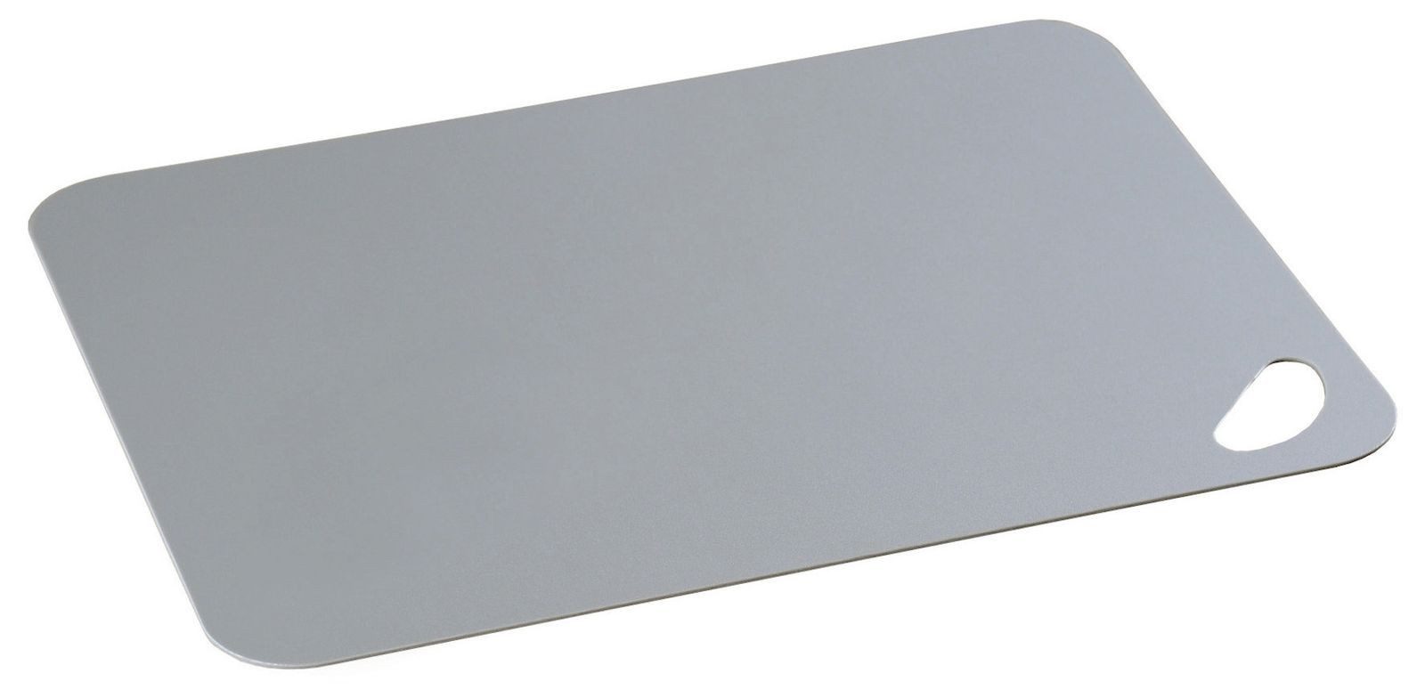 Gravidus Schneidebrett Flexible Schneidunterlage grau mit rutschfester Unterseite 38x29 cm, Kunststoff PEVA