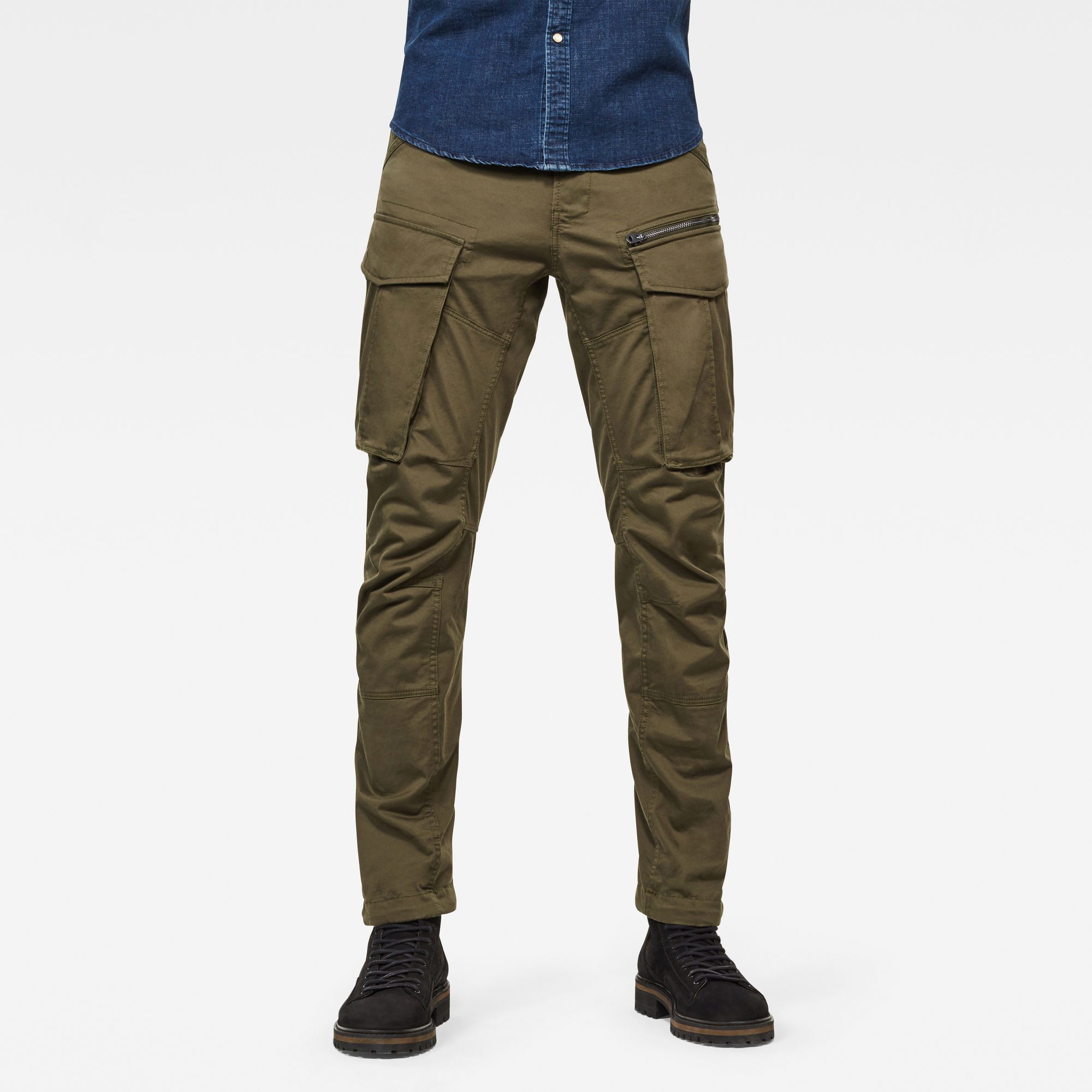 G-STAR Cargohose Rovic Zip 3D Tapered Pant Tapered Fit