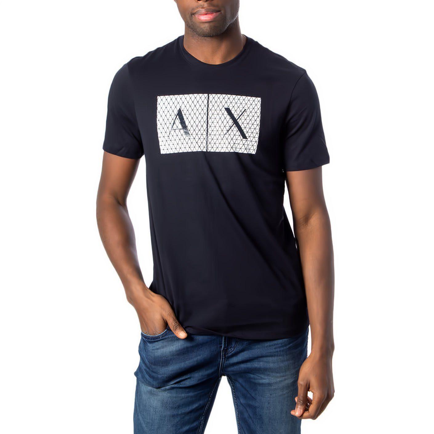 ARMANI EXCHANGE T-Shirt kurzarm, Kleidungskollektion! Ihre Must-Have ein für Rundhals
