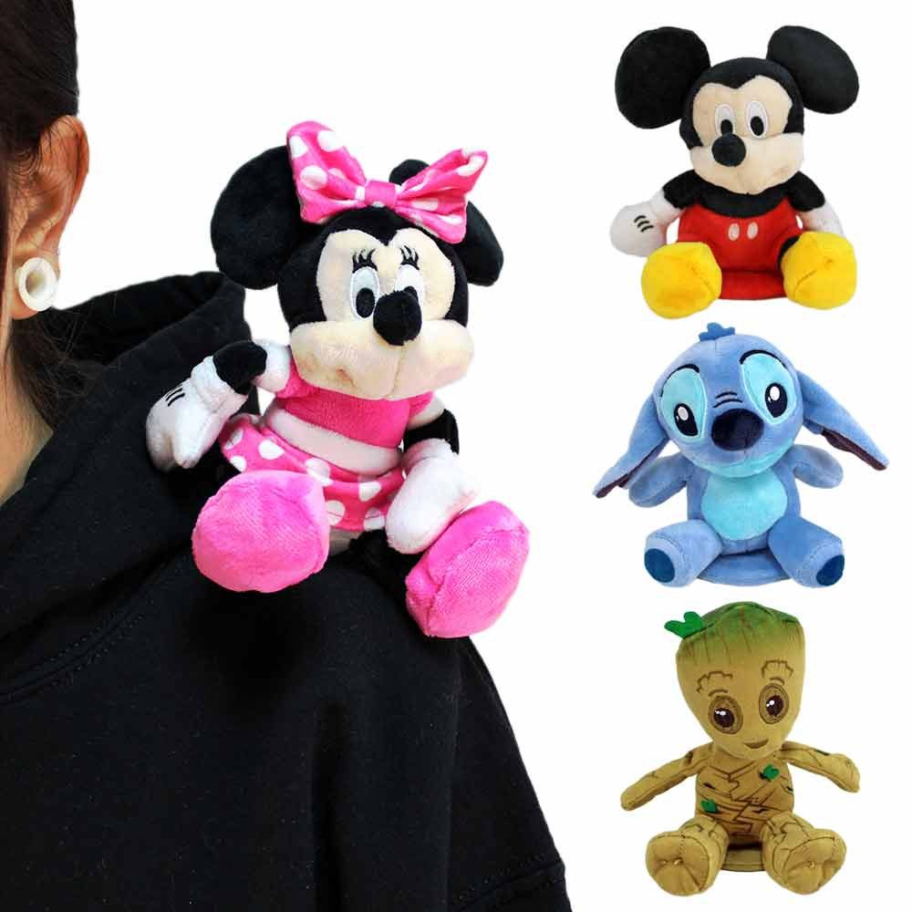 Dickie Toys Kuscheltier Disney Kuscheltier für die Schulter - ca. 12 cm (4-St)