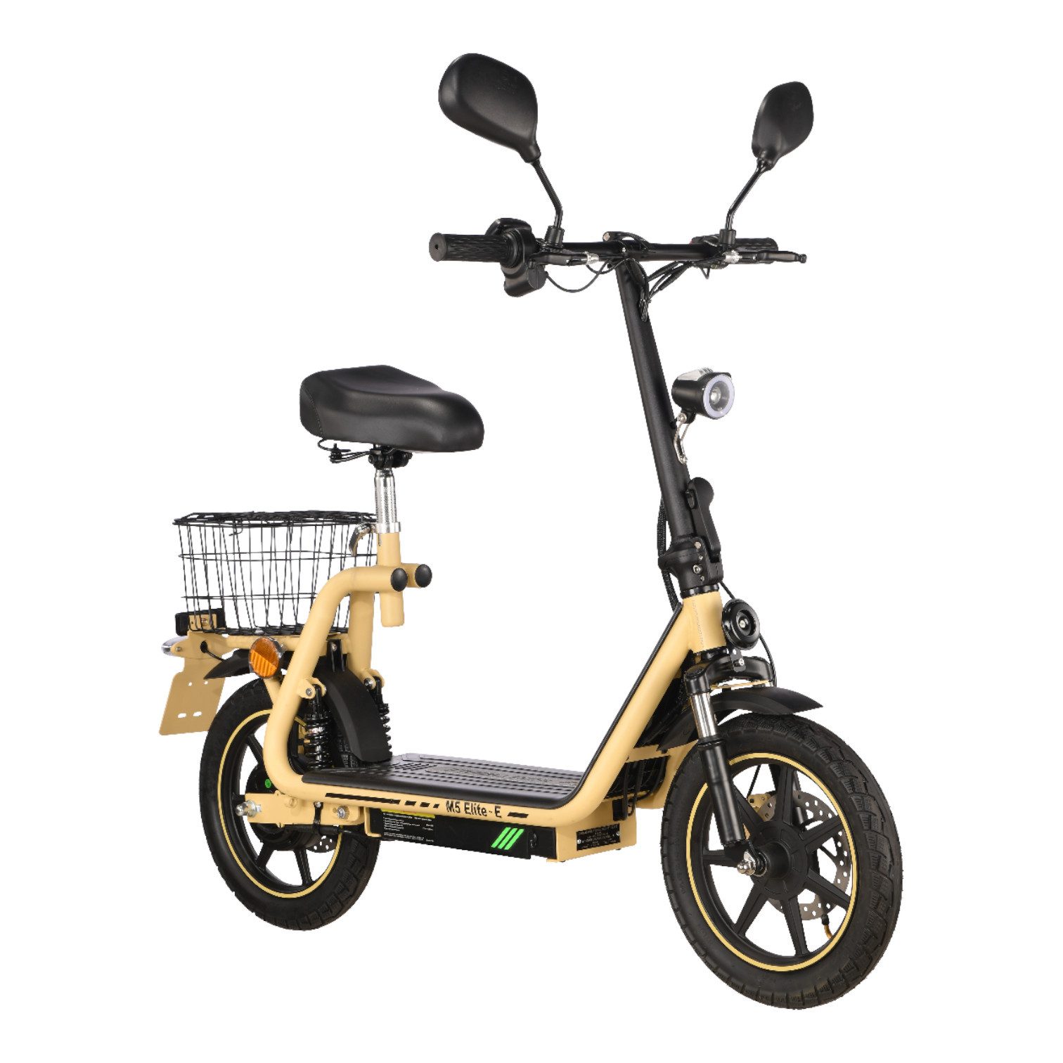 ENEWAY E-Scooter City Floh-S 45 km/h, (Set, mudguard, side stand, luggage rack, seat, mirror), range up to 20 km, with road approval