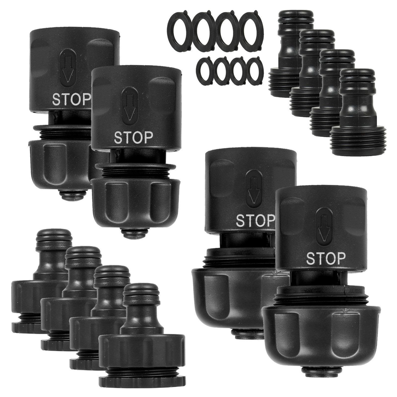 WALTER Gartenschlauch Walter Schlauchadapter Set 20tlg. - 643284