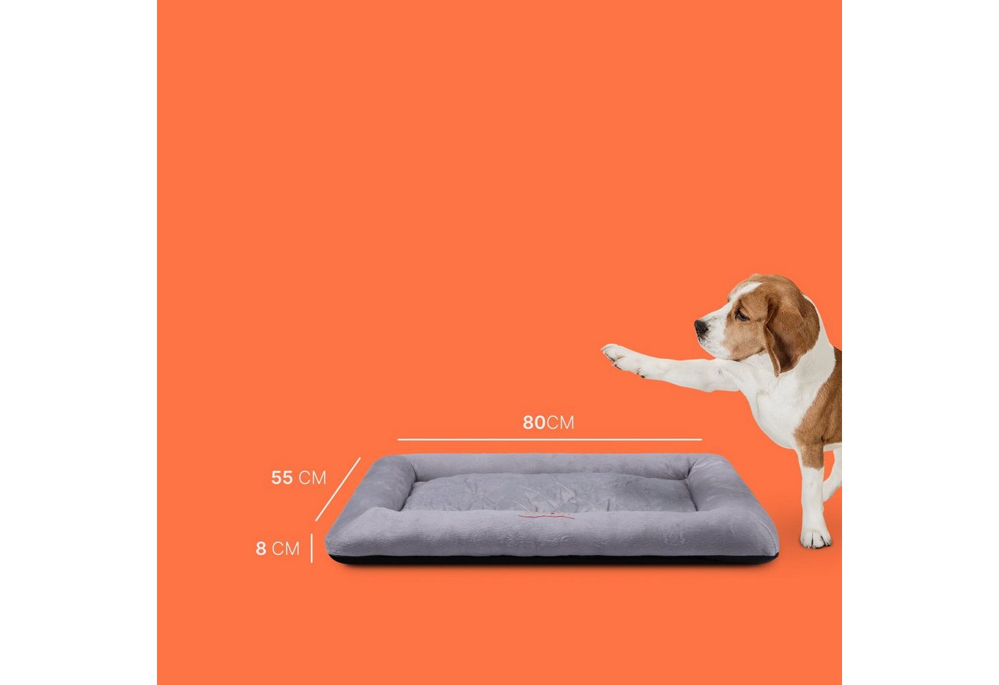 Thumbnail - Bestlivings Tierbett Selbstheizende Tierdecke, Hundebett Katzenbett thermoisolierend kuschelig waschbar Haustierdecke