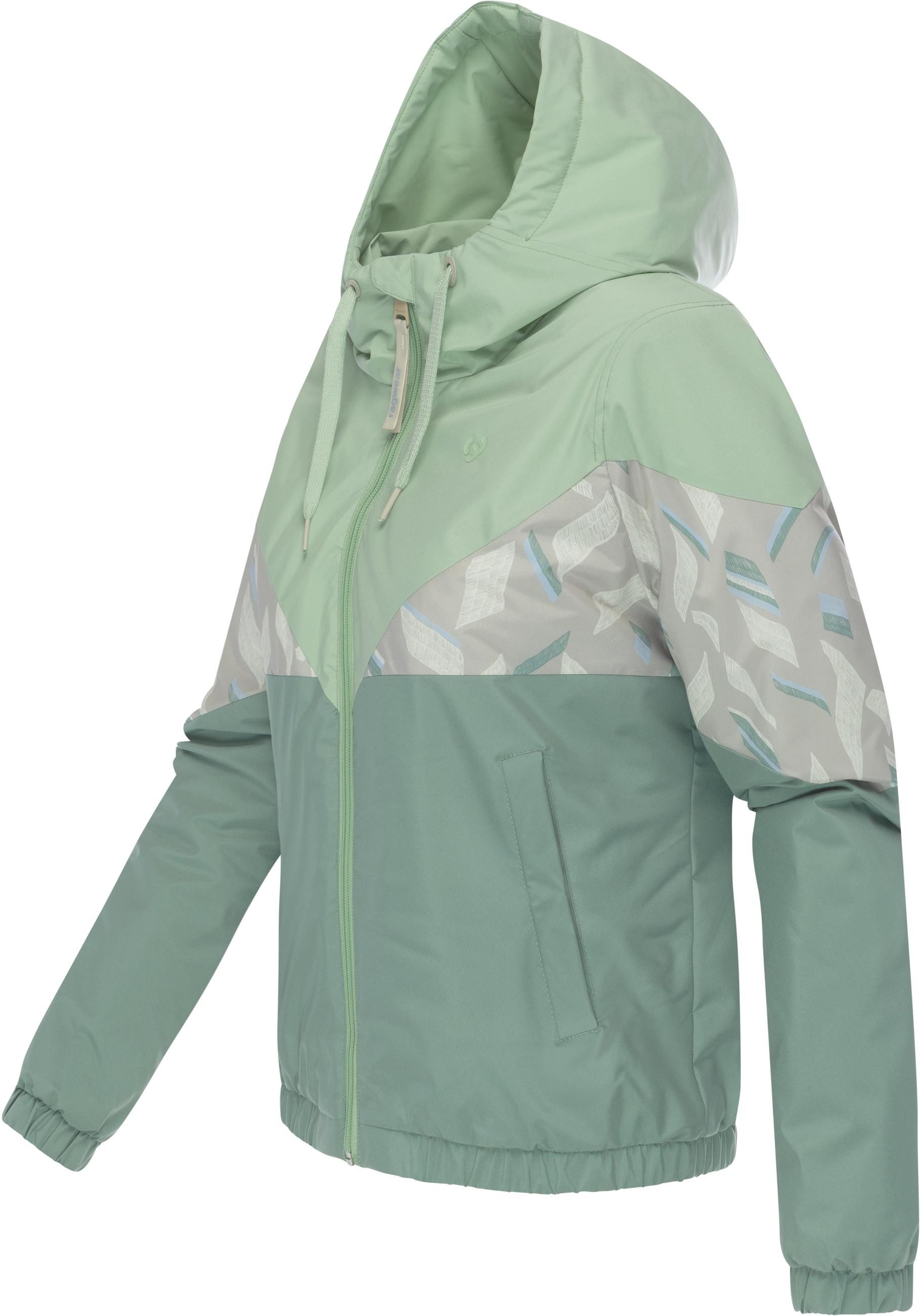 Ragwear Regenjacke Rochele Warm YOUMODO wasserdichte Damen Funktionsjacke mit Kapuze