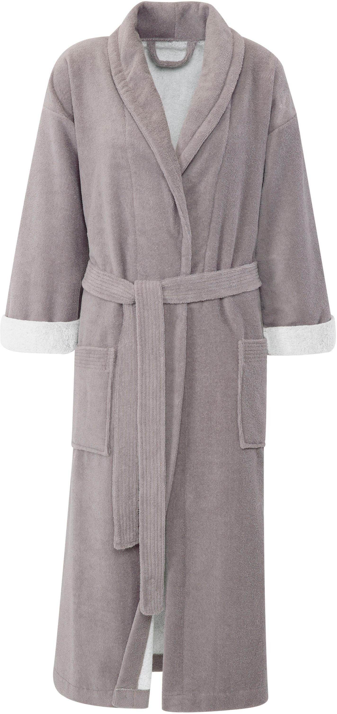 Gözze Unisex-Bademantel Turin, ideal für Sauna günstig online kaufen