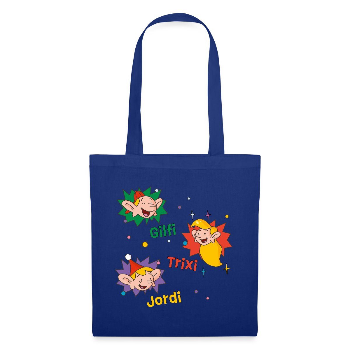 Henkeltasche Weihnachtsmann & Co. KG Gilfi, Trixi Und Jordi Stoffbeutel
