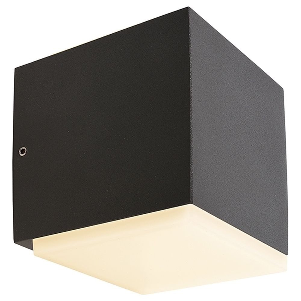 Deko-Light Außen-Wandleuchte LED Wandaufbauleuchte Ancha in Dunkelgrau 5,5W 260lm IP54, LED