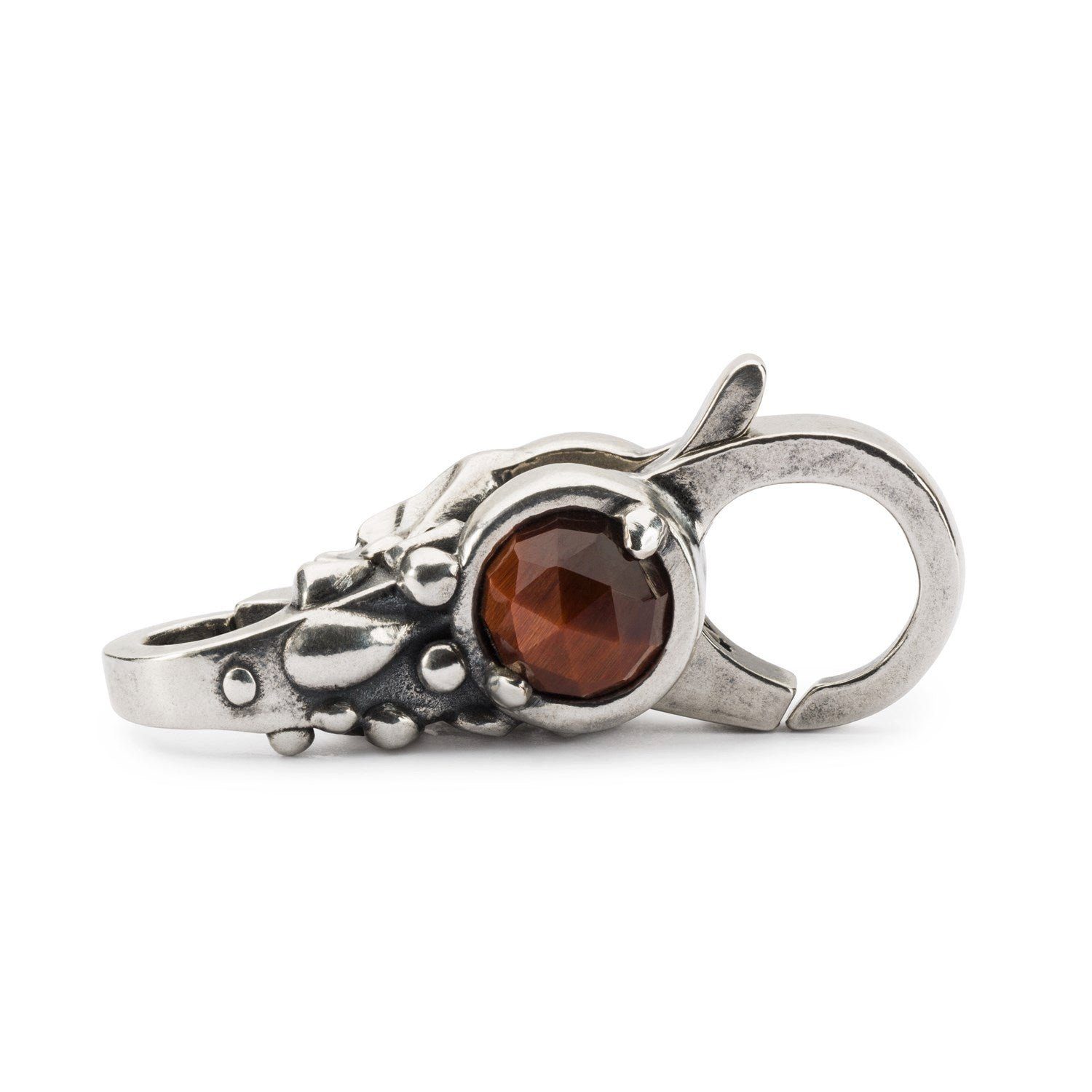 TAGLO-00090 Trollbeads Kettenverlängerung Verschluss, Rotes Tigerauge