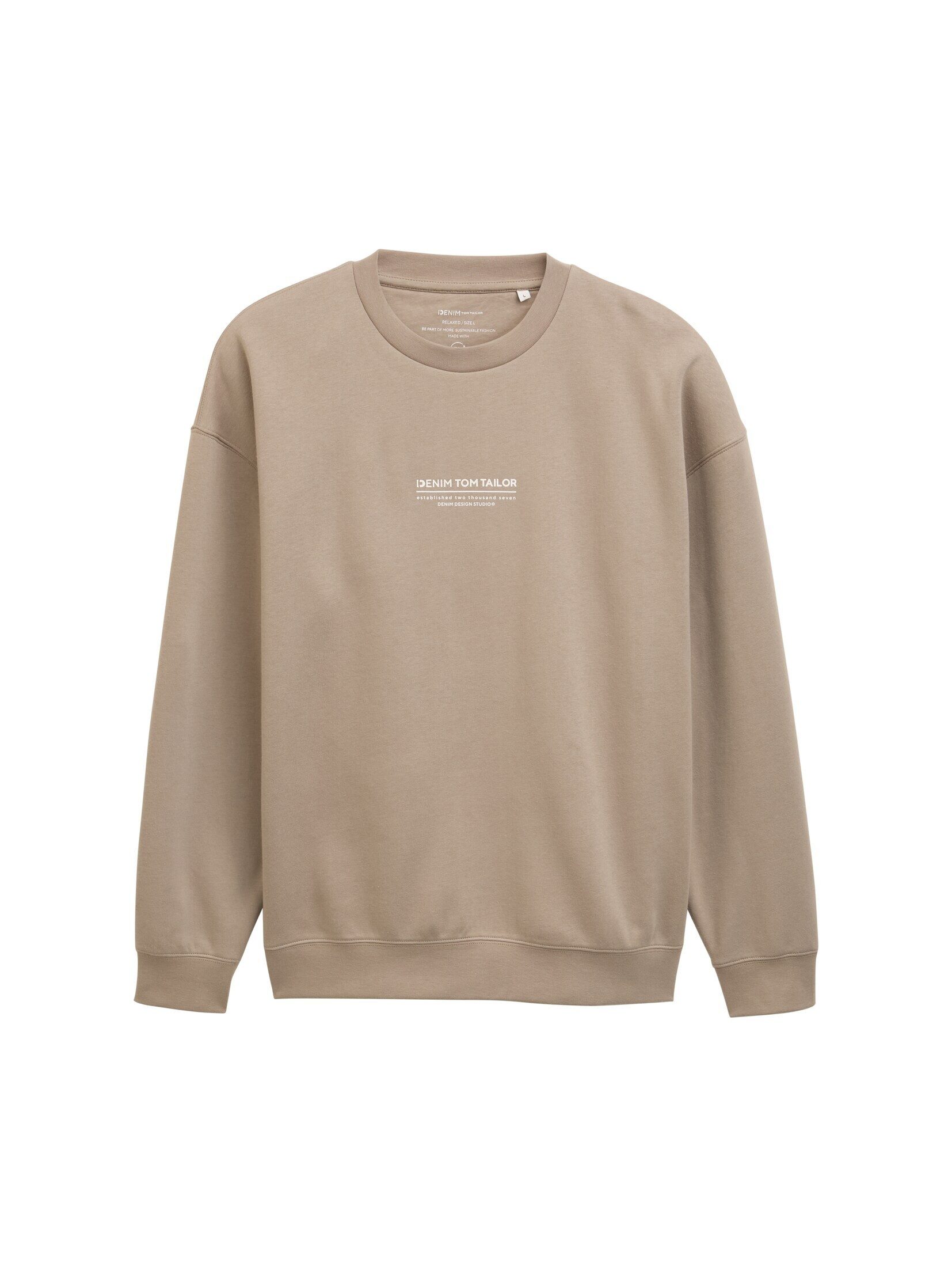 TOM TAILOR Denim Sweatshirt Relaxed Sweatshirt günstig online kaufen
