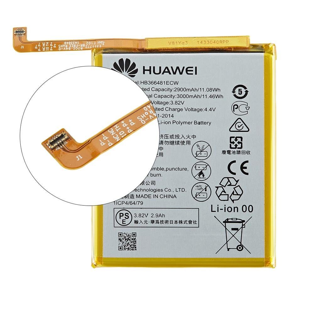 / HB366481ECW / Huawei ZMC Battery Lite Batterie Original P20 Akku P10 / P8 Lite 3000mAh Lite Handy-Akku, 2017