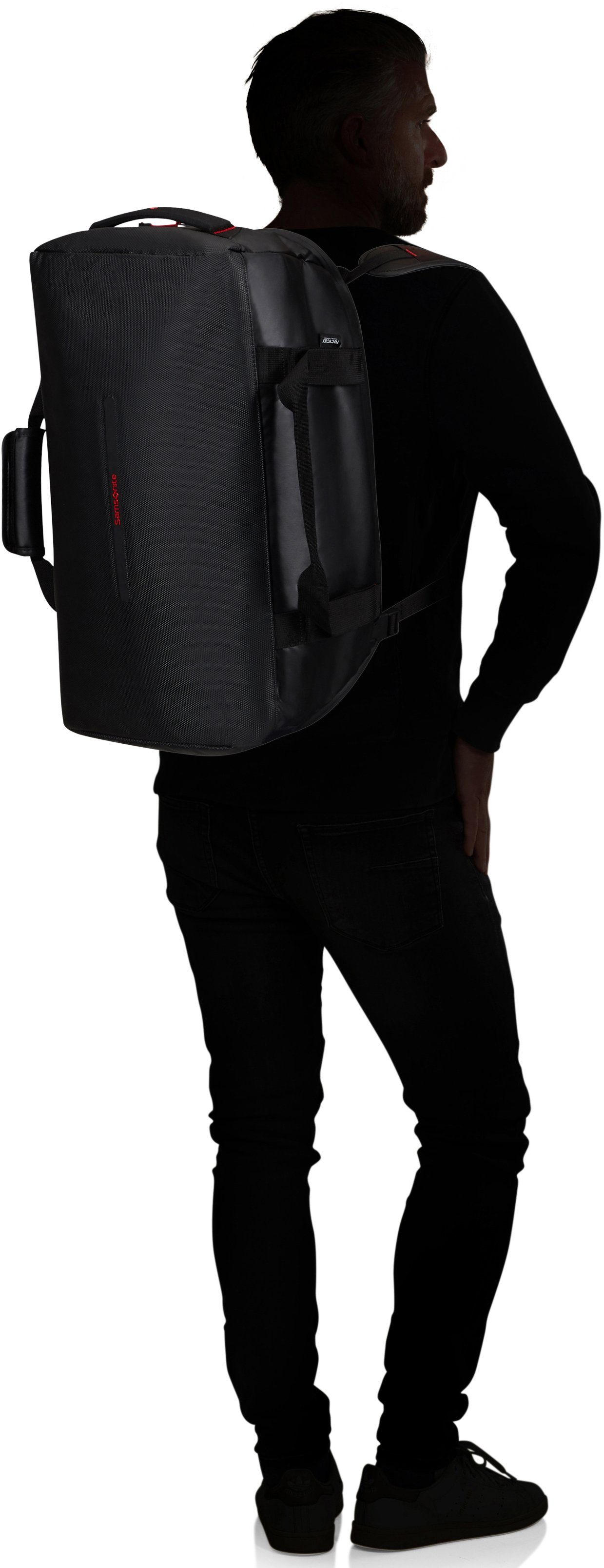 Samsonite Reisetasche ECODIVER, 40 l, Handgepäck mit Rucksackfunktion; teilweise aus recyceltem Material