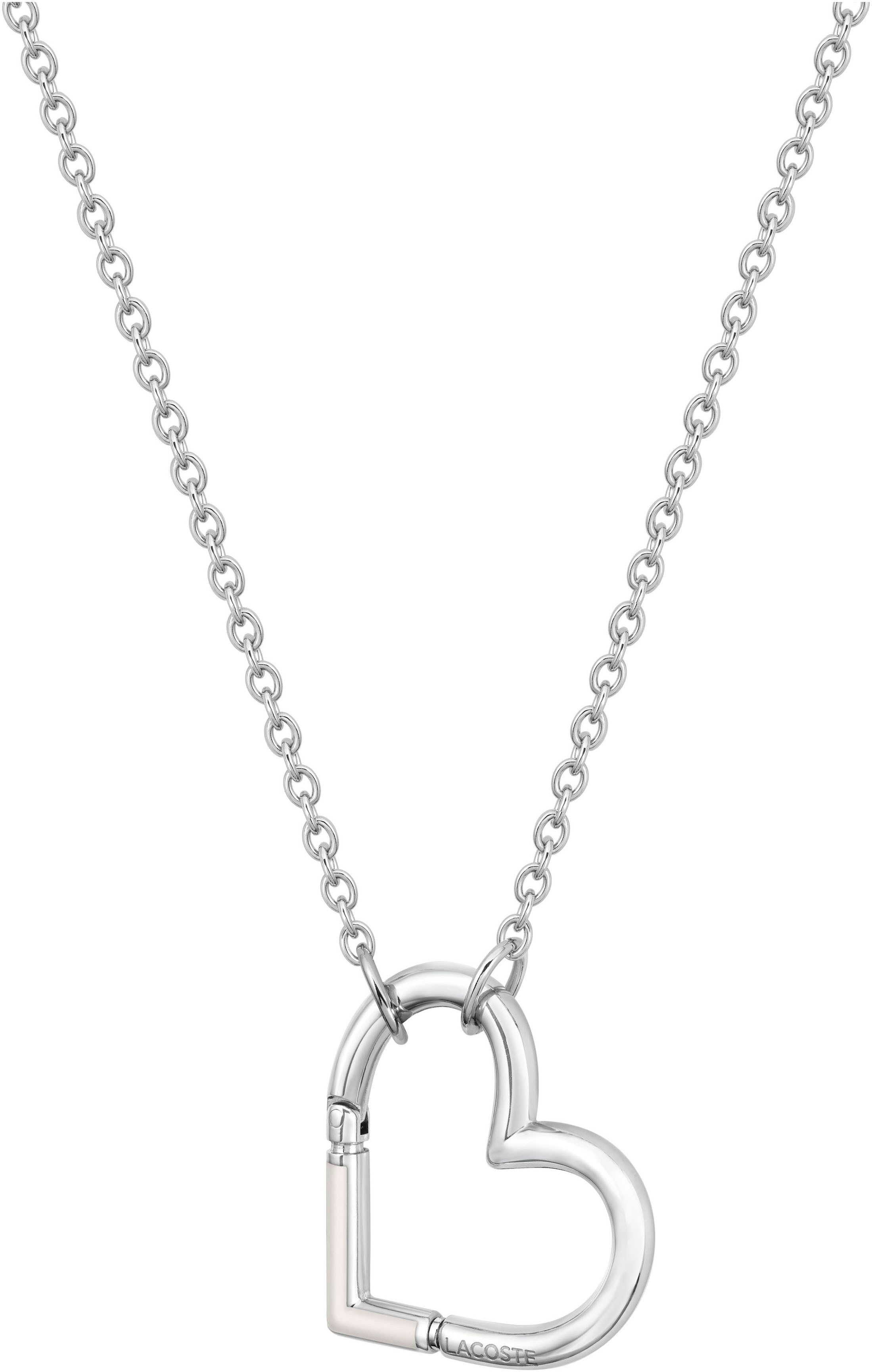 Lacoste Kette mit Anhänger INES, Herz, ...