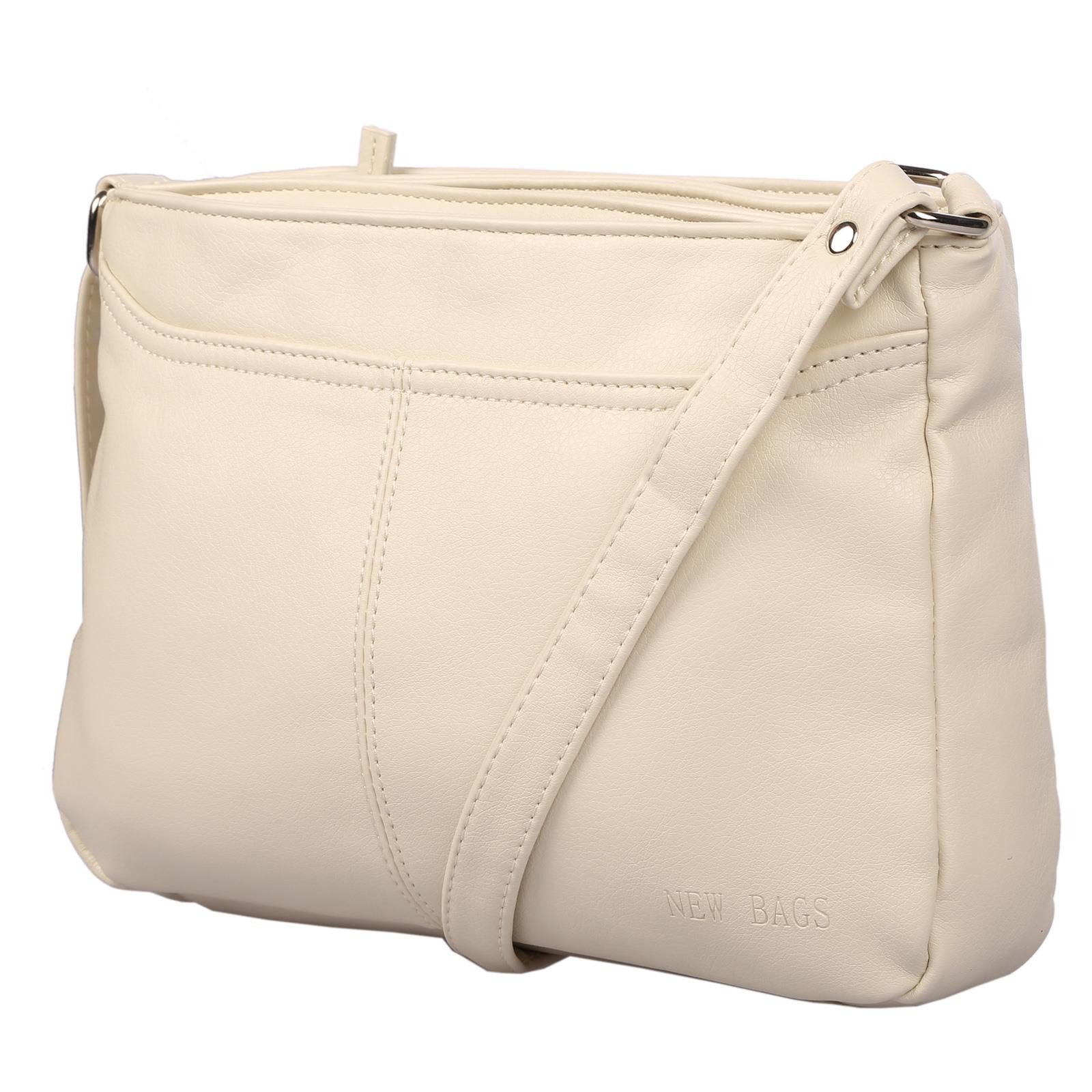 Christian Wippermann Umhängetasche Große Damen Tasche Umhängetasche Schultertasche Handtasche Shopper (1 tlg), Umhängetasche Party Ball Disco