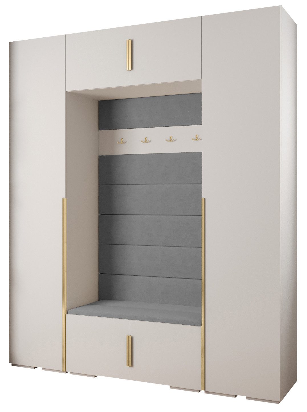 ABIKS MÖBEL Kompaktgarderobe INOVA 1 SATZ günstig online kaufen