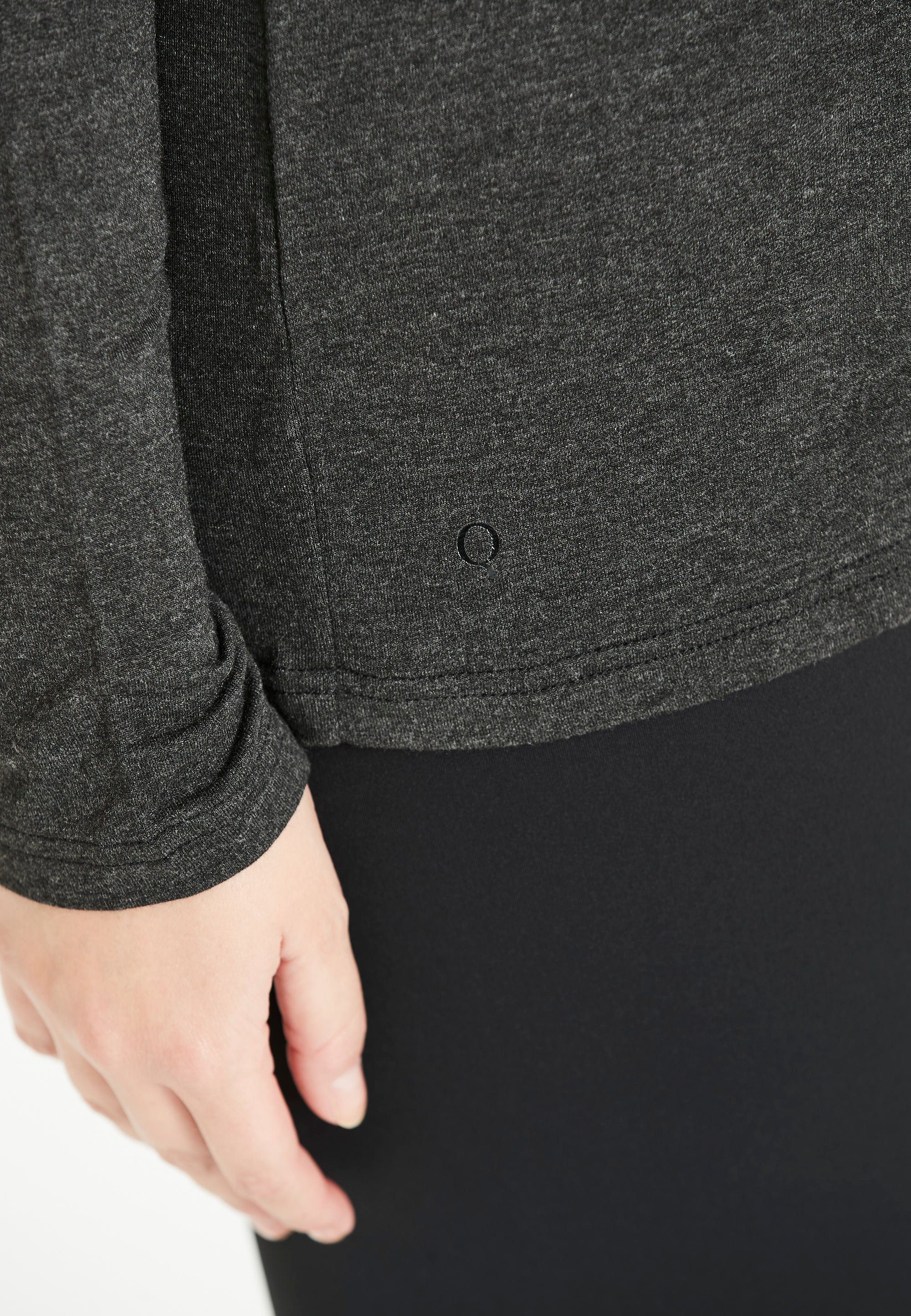 Q by Endurance Langarmshirt CIHERA MELANGE mit toller Atmungsaktivität