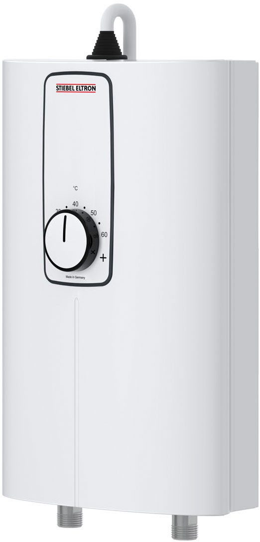 STIEBEL ELTRON Kompakt-Durchlauferhitzer DCE 11/13 H, min. 35 °C, 3i Technologie für konstante Warmwassertemperatur, Übertischmontage