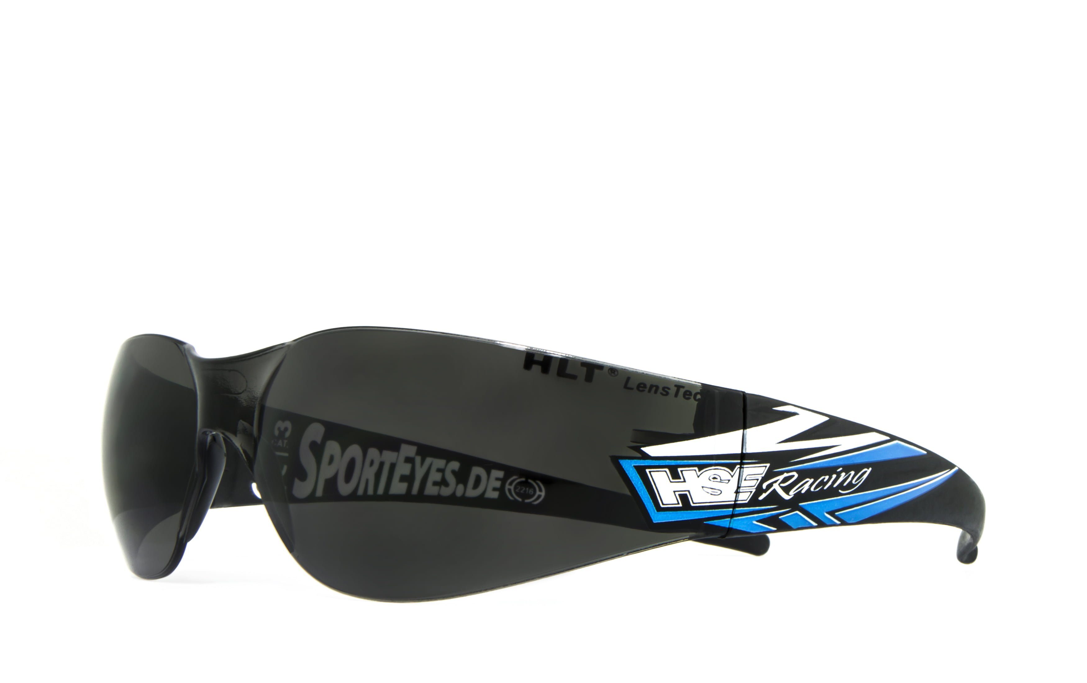 HSE - SportEyes Sportbrille SPRINTER RS, durch 3.0 Steinschlagbeständig Kunststoff-Sicherheitsglas
