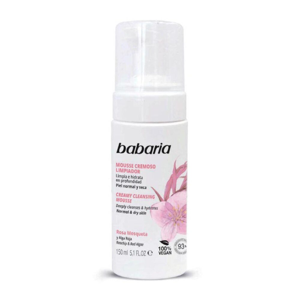 babaria Gesichts-Reinigungsmilch Hagebutte Cremiges Gesichtsreinigungsmittel 150Ml