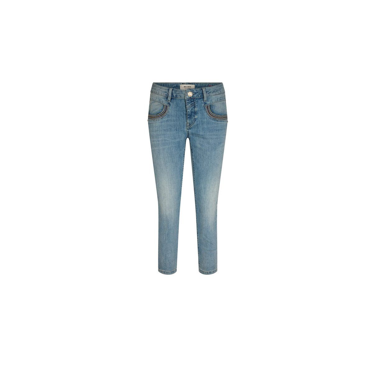 Mos Mosh (1-tlg) 5-Pocket-Jeans uni