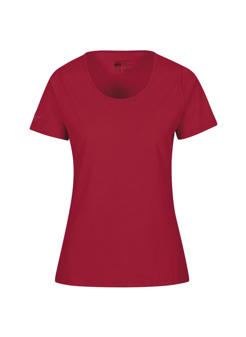 Trigema T-Shirt TRIGEMA Damen T Shirt aus Biobaumwolle (1-tlg)
