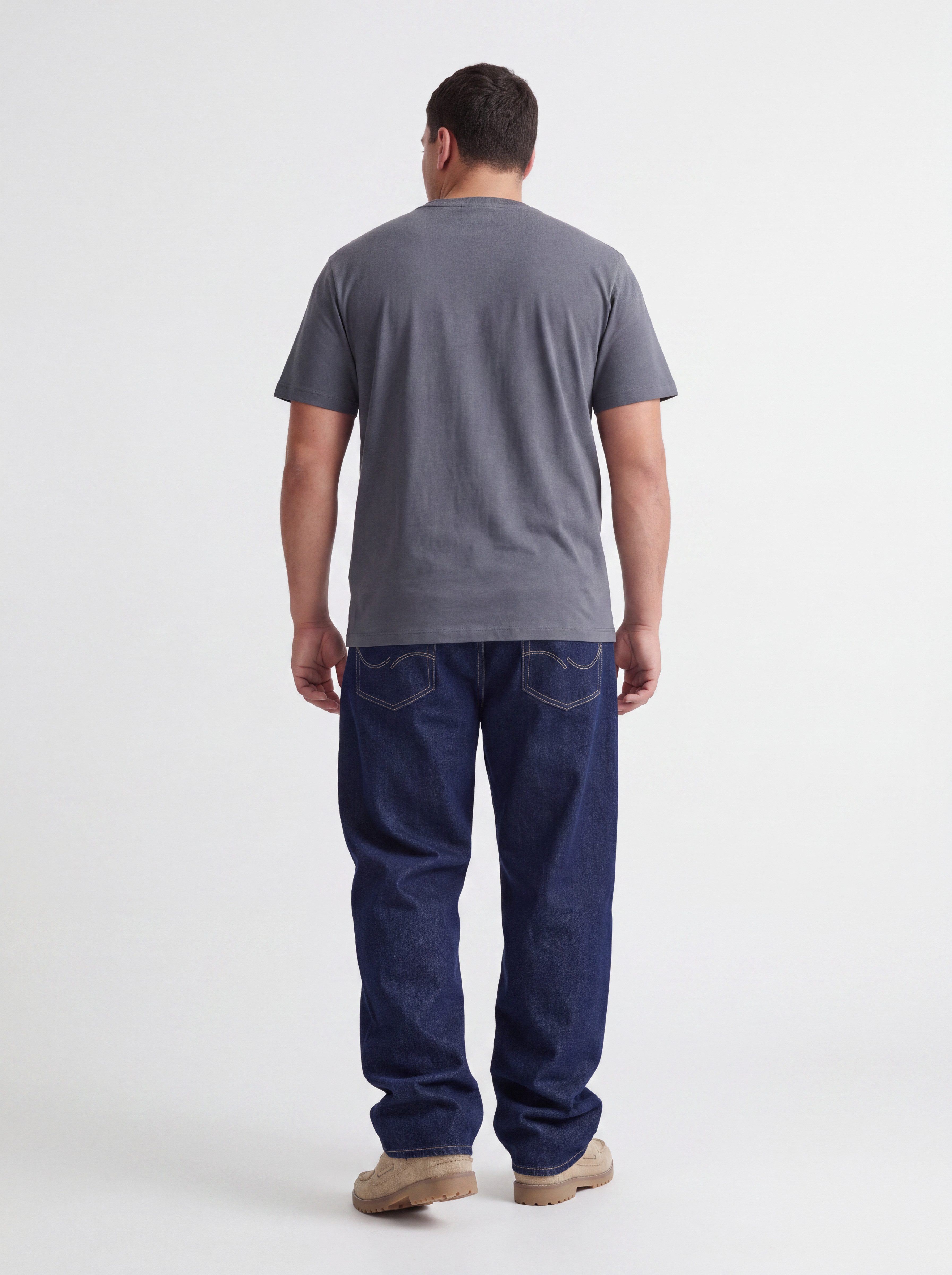 Jack & Jones PlusSize Rundhalsshirt JJECORP LOGO TEE SS O-NECK NOOS PLS Baumwolle, regular fit – Bild 5 von 5
