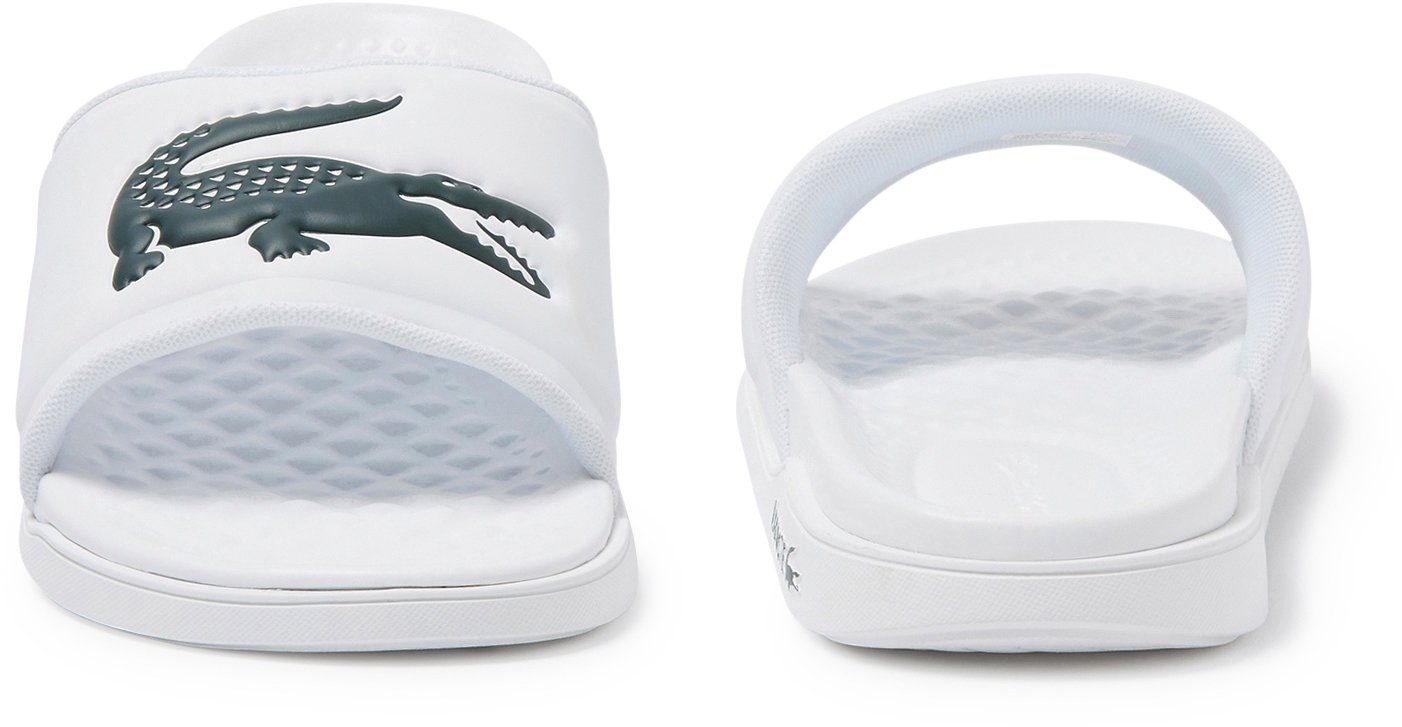 CMA Badesandale DUALISTE weiß CROCO Lacoste 0722 1