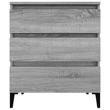 vidaXL Sideboard Sideboard Grau Sonoma 60x35x70 cm Holzwerkstoff (1 St)