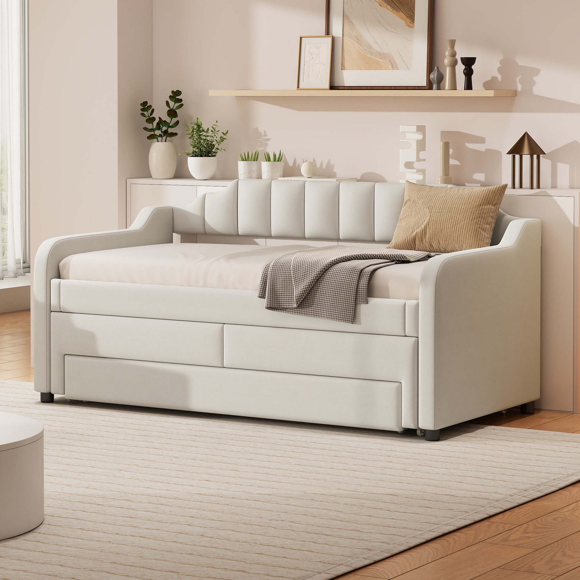 Flieks Daybett, Schlafsofa Tagesbett 90x200cm mit günstig online kaufen