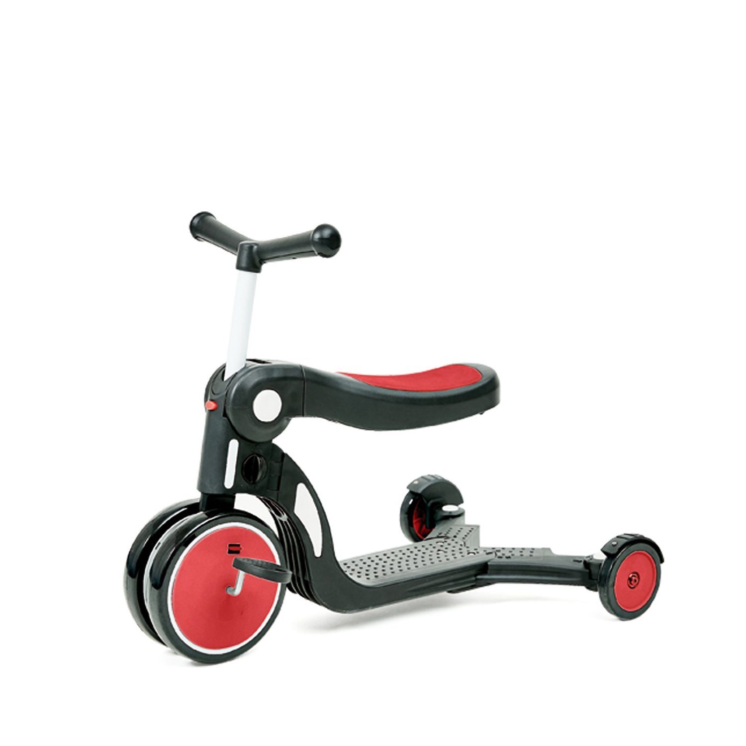 Ride in Chipolino 1, All Kinderroller Laufrad 4 rot Cityroller höhenverstellbar Dreirad