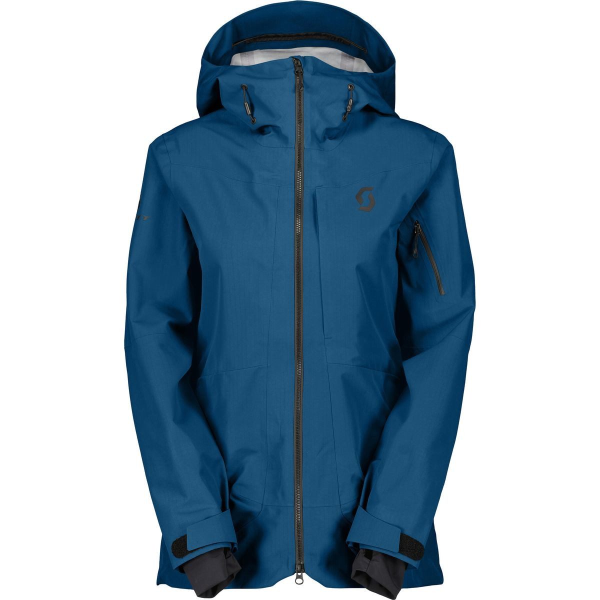 Scott Skijacke Jacket W's Vertic Ripstop 3L Wasserdichte, robuste Skijacke mit helmkompatibler Kapuze, Schneefang
