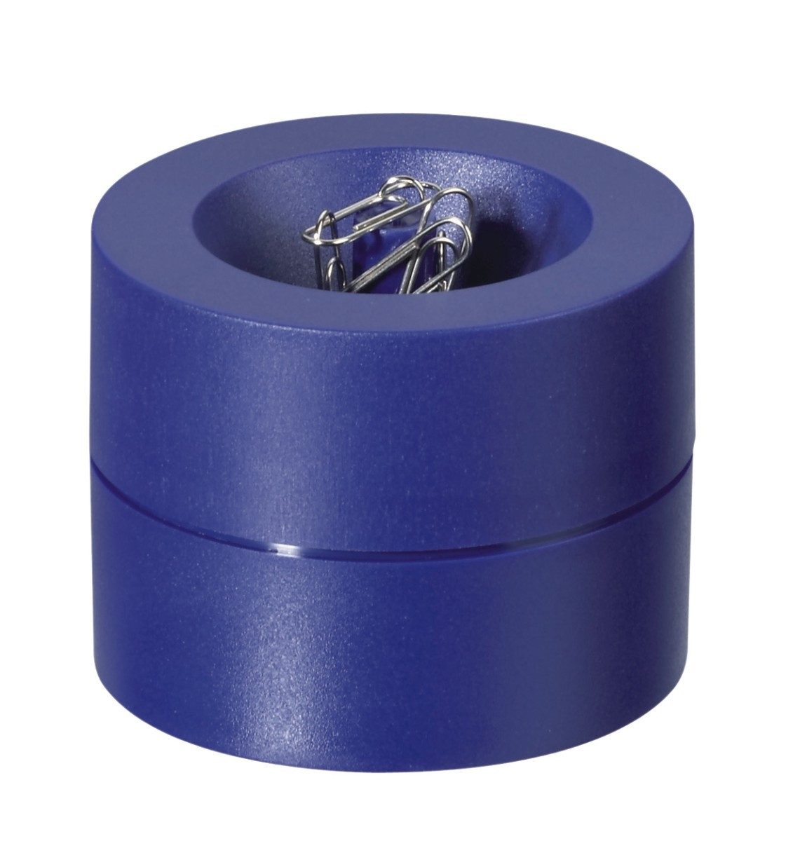 MAUL Büroklammer Klammernspender magnetisch blau
