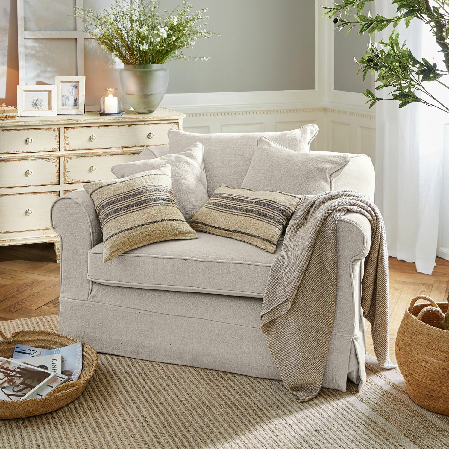 Mirabeau Sessel Sessel Folsom leinen